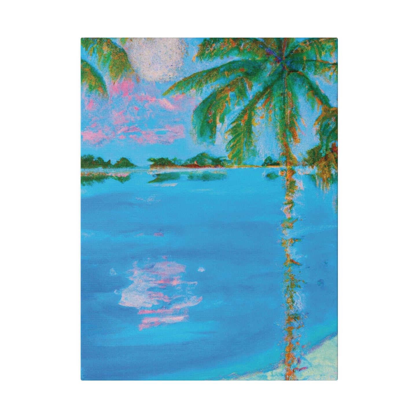 7853V - Bahamas Ocean Painting Print | Bahamas | Ocean | Beach | Poster | Home Decor | Wall Art | Canvas