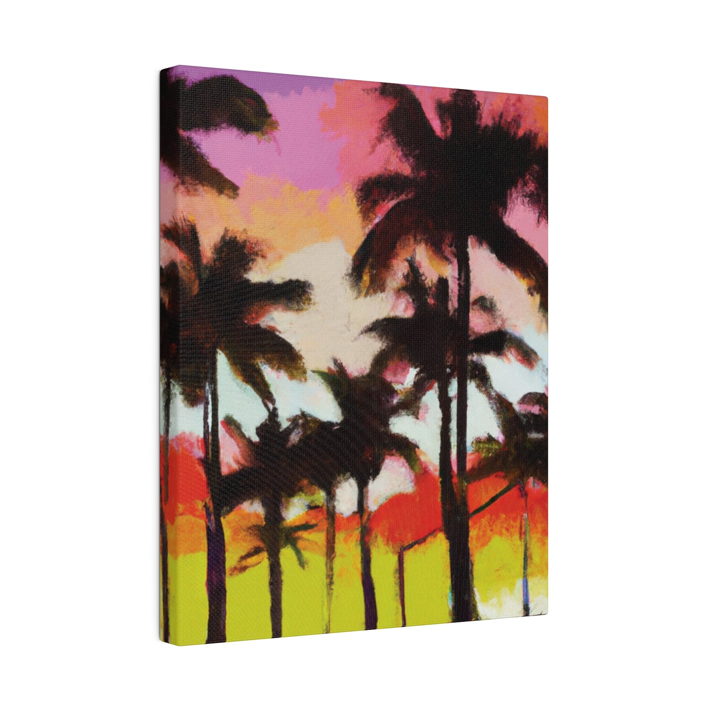 2187U - Miami Beach Sunset Painting Print | Miami | Beach | Sunset | Poster | Home Decor | Wall Art | Canvas