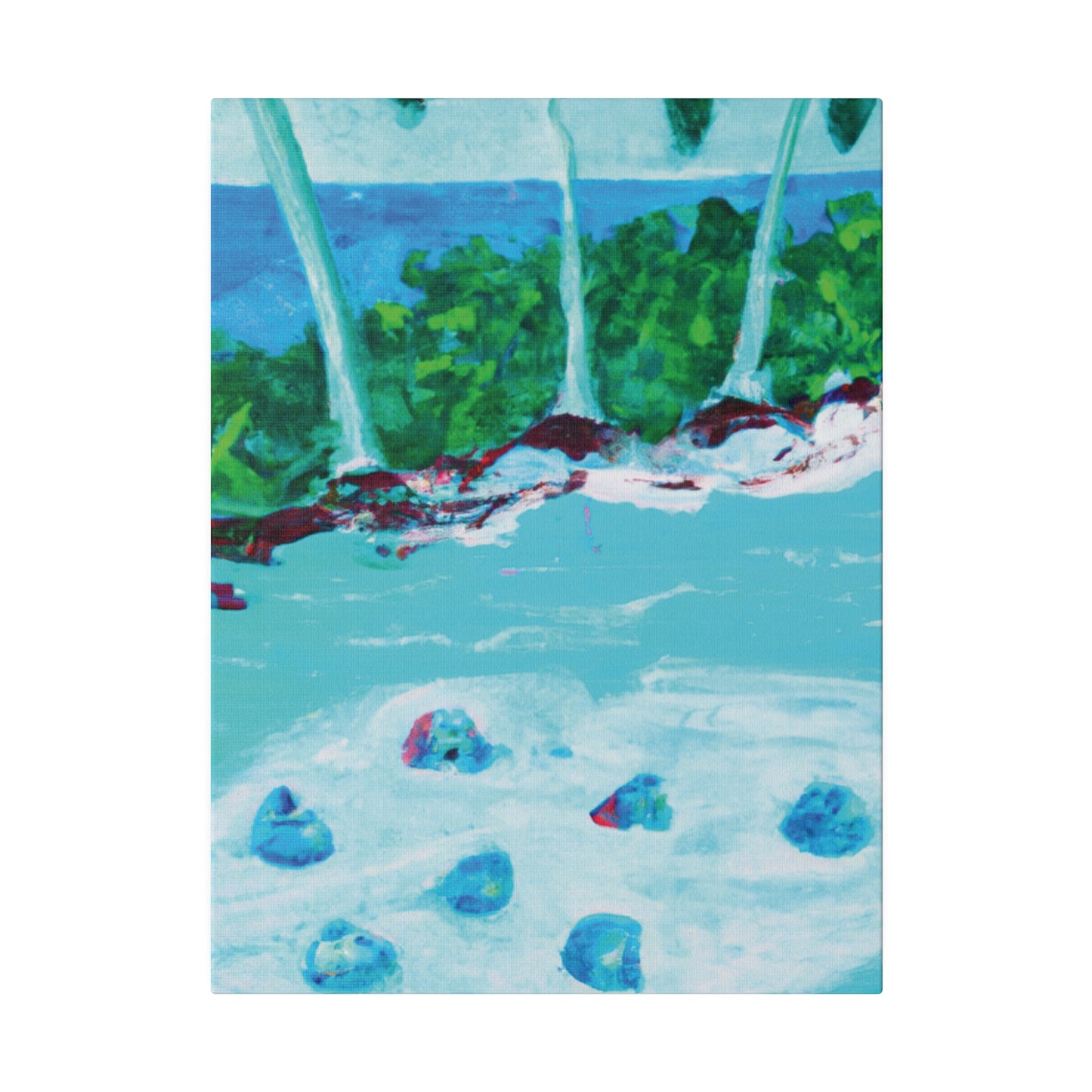 6791E - Bahamas Ocean Painting Print | Bahamas | Ocean | Beach | Poster | Home Decor | Wall Art | Canvas