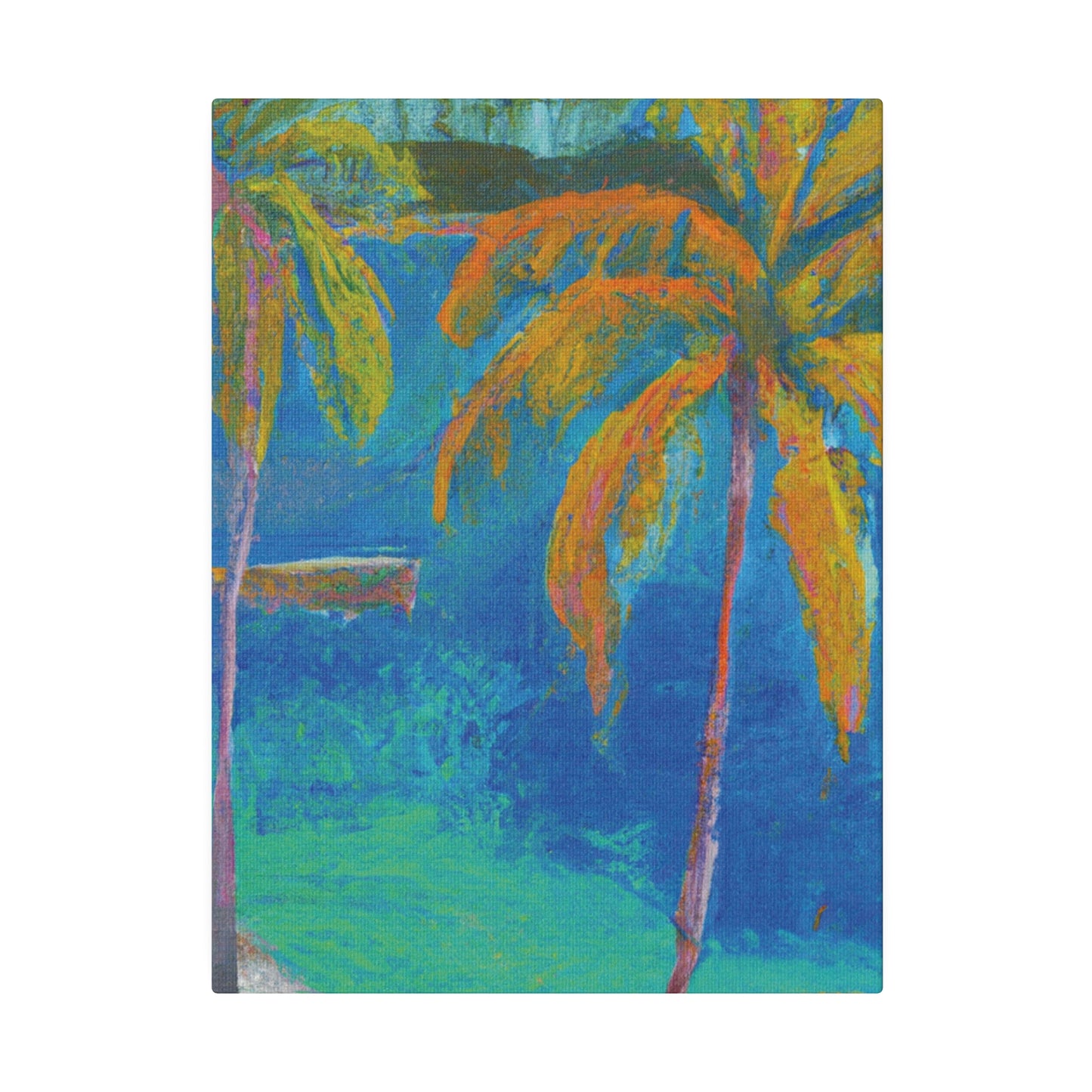 5481T - Bahamas Ocean Painting Print | Bahamas | Ocean | Beach | Poster | Home Decor | Wall Art | Canvas