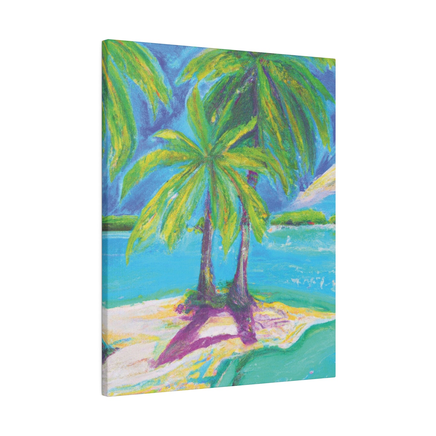 6632P - Bahamas Ocean Painting Print | Bahamas | Ocean | Beach | Poster | Home Decor | Wall Art | Canvas