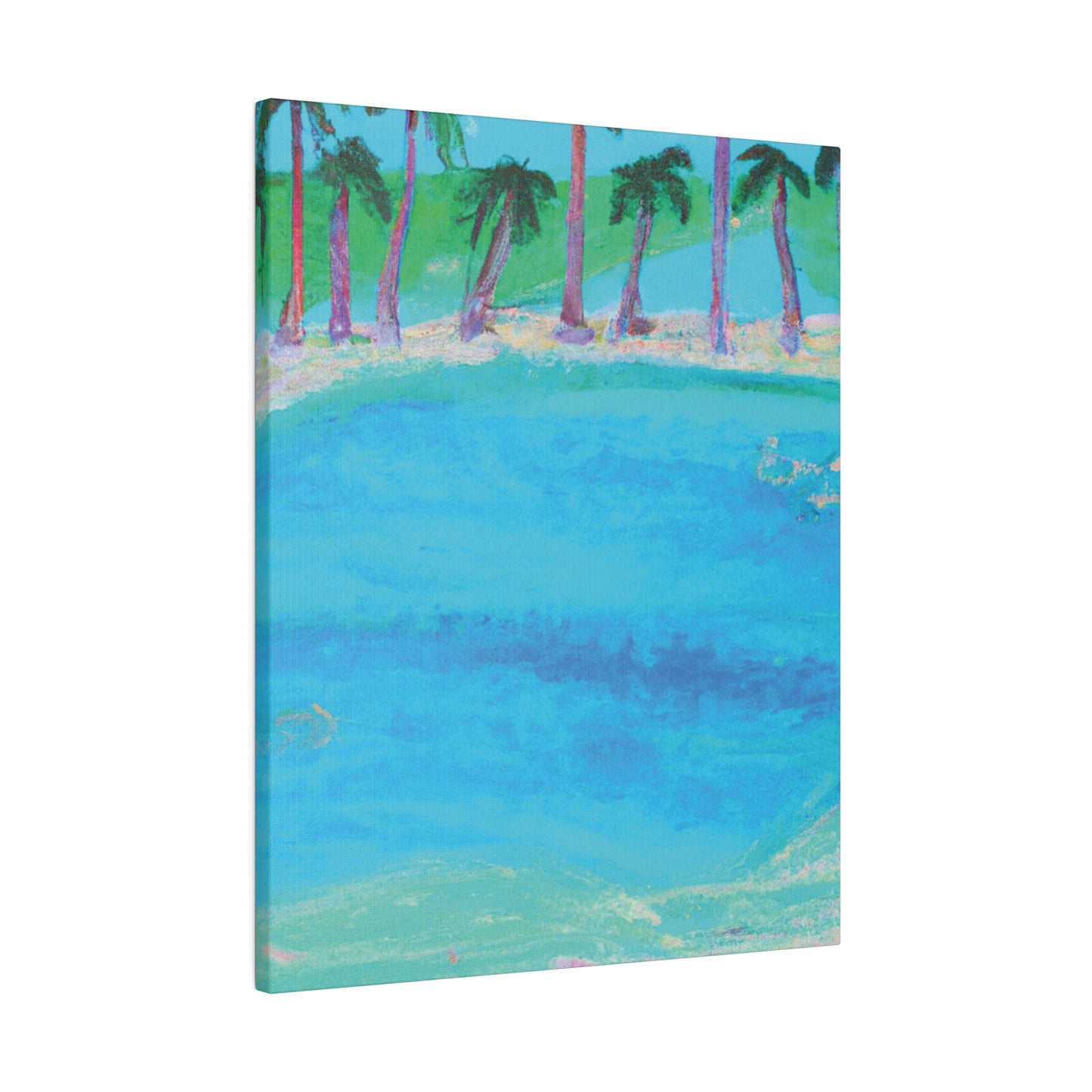 7907S - Bahamas Ocean Painting Print | Bahamas | Ocean | Beach | Poster | Home Decor | Wall Art | Canvas