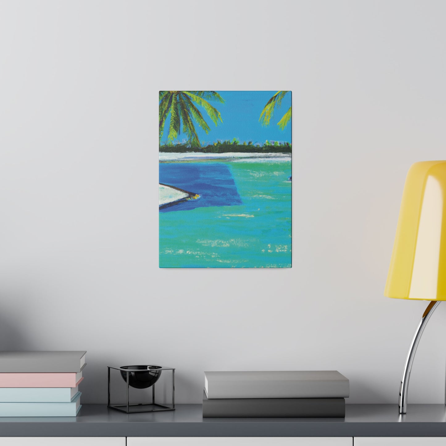 9761V - Bahamas Ocean Painting Print | Bahamas | Ocean | Beach | Poster | Home Decor | Wall Art | Canvas