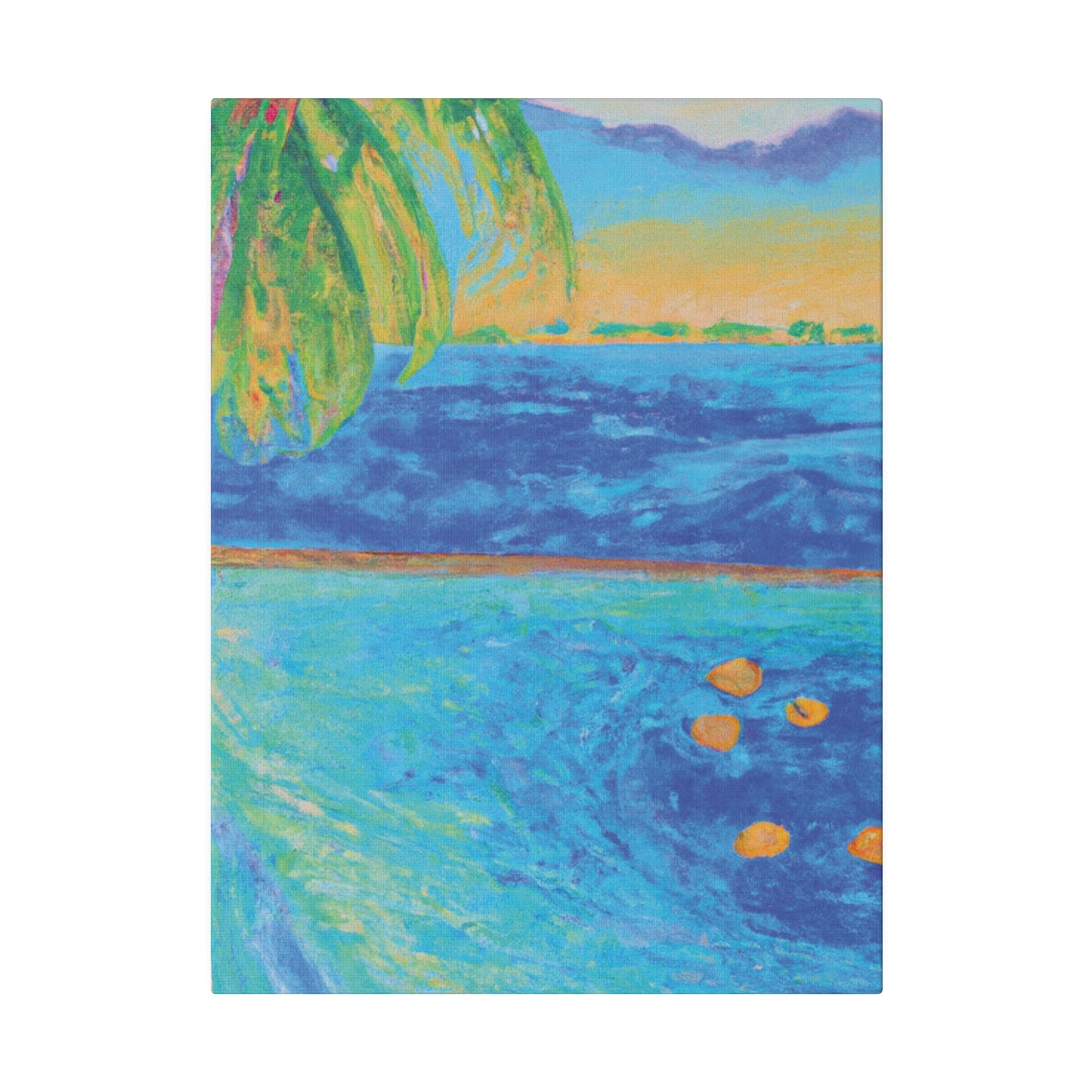 4268O - Bahamas Ocean Painting Print | Bahamas | Ocean | Beach | Poster | Home Decor | Wall Art | Canvas