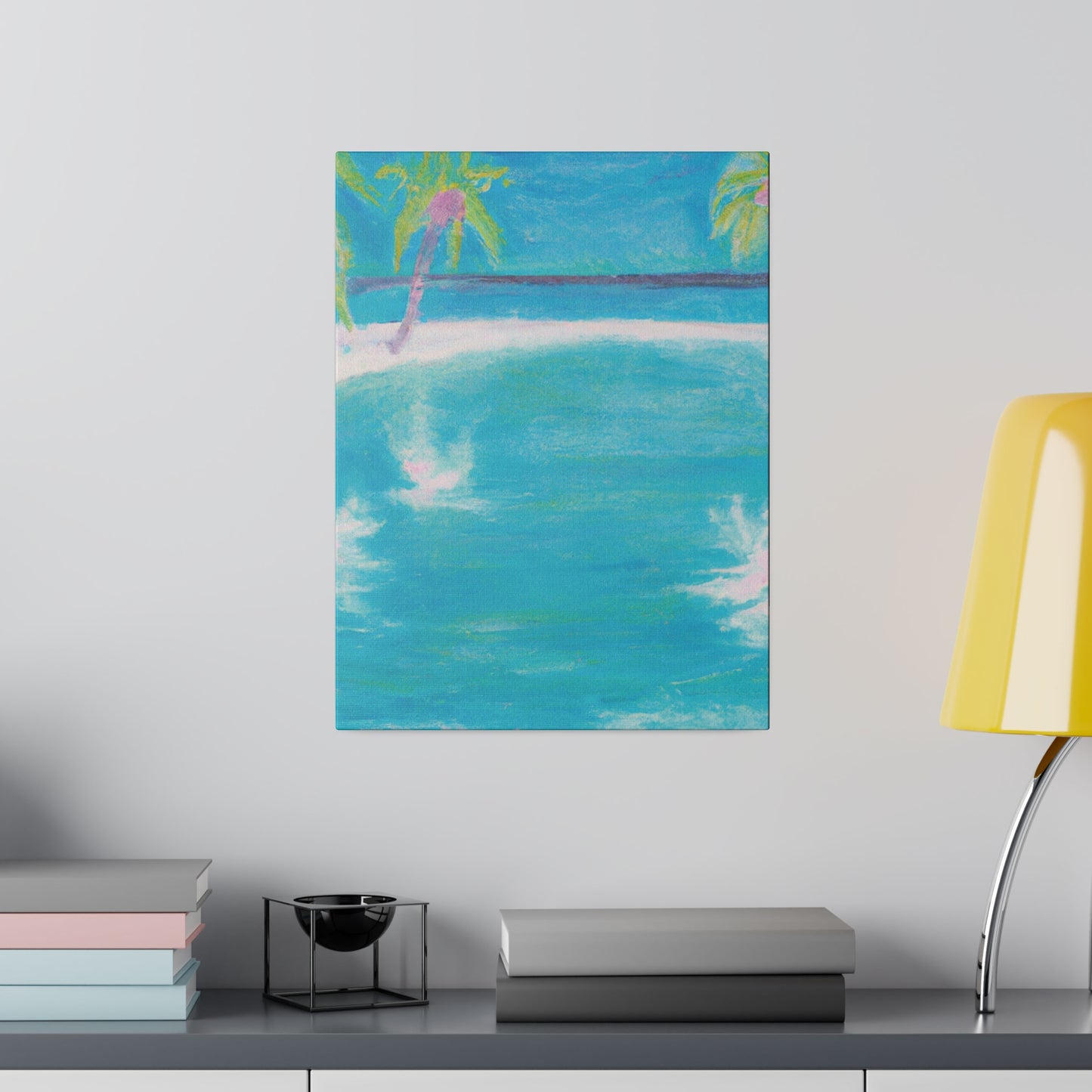 8348G - Bahamas Ocean Painting Print | Bahamas | Ocean | Beach | Poster | Home Decor | Wall Art | Canvas