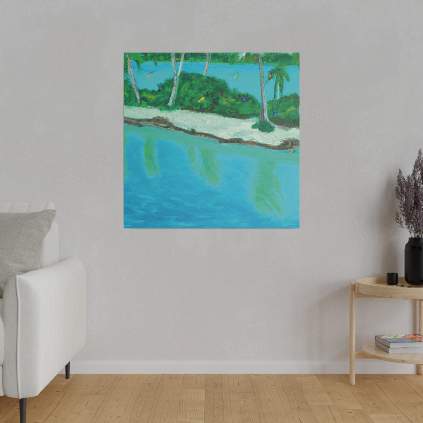 9621A - Bahamas Ocean Painting Print | Bahamas | Ocean | Beach | Poster | Home Decor | Wall Art | Canvas