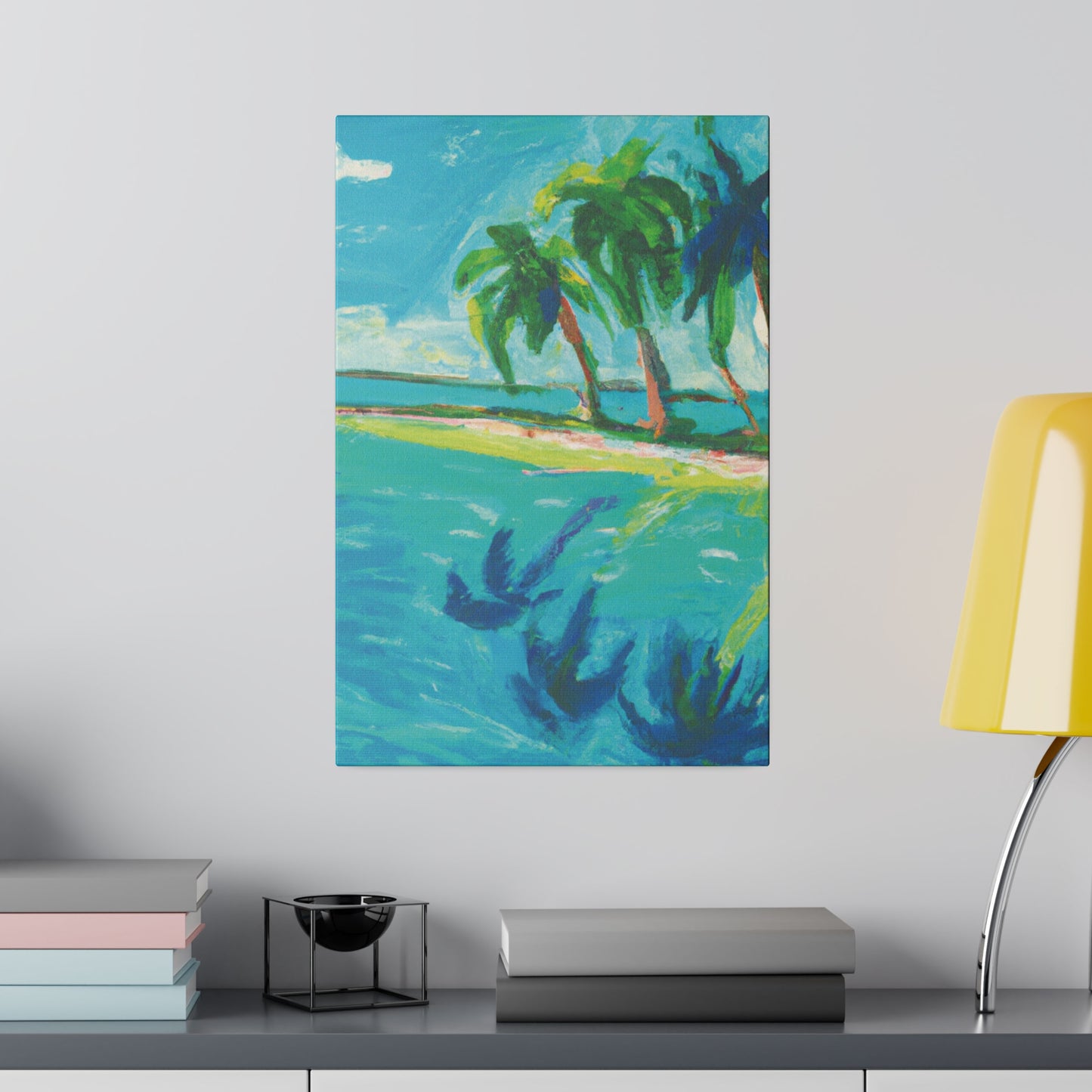 7326Z - Bahamas Ocean Painting Print | Bahamas | Ocean | Beach | Poster | Home Decor | Wall Art | Canvas