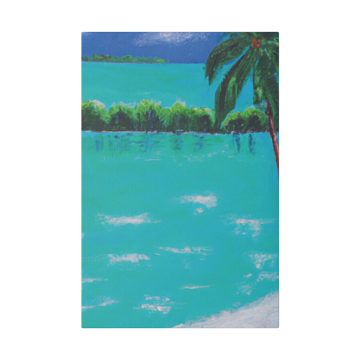 9108Q - Bahamas Ocean Painting Print | Bahamas | Ocean | Beach | Poster | Home Decor | Wall Art | Canvas