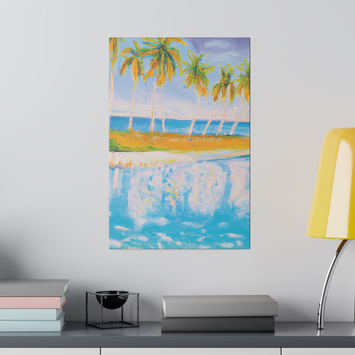 4904O - Bahamas Ocean Painting Print | Bahamas | Ocean | Beach | Poster | Home Decor | Wall Art | Canvas