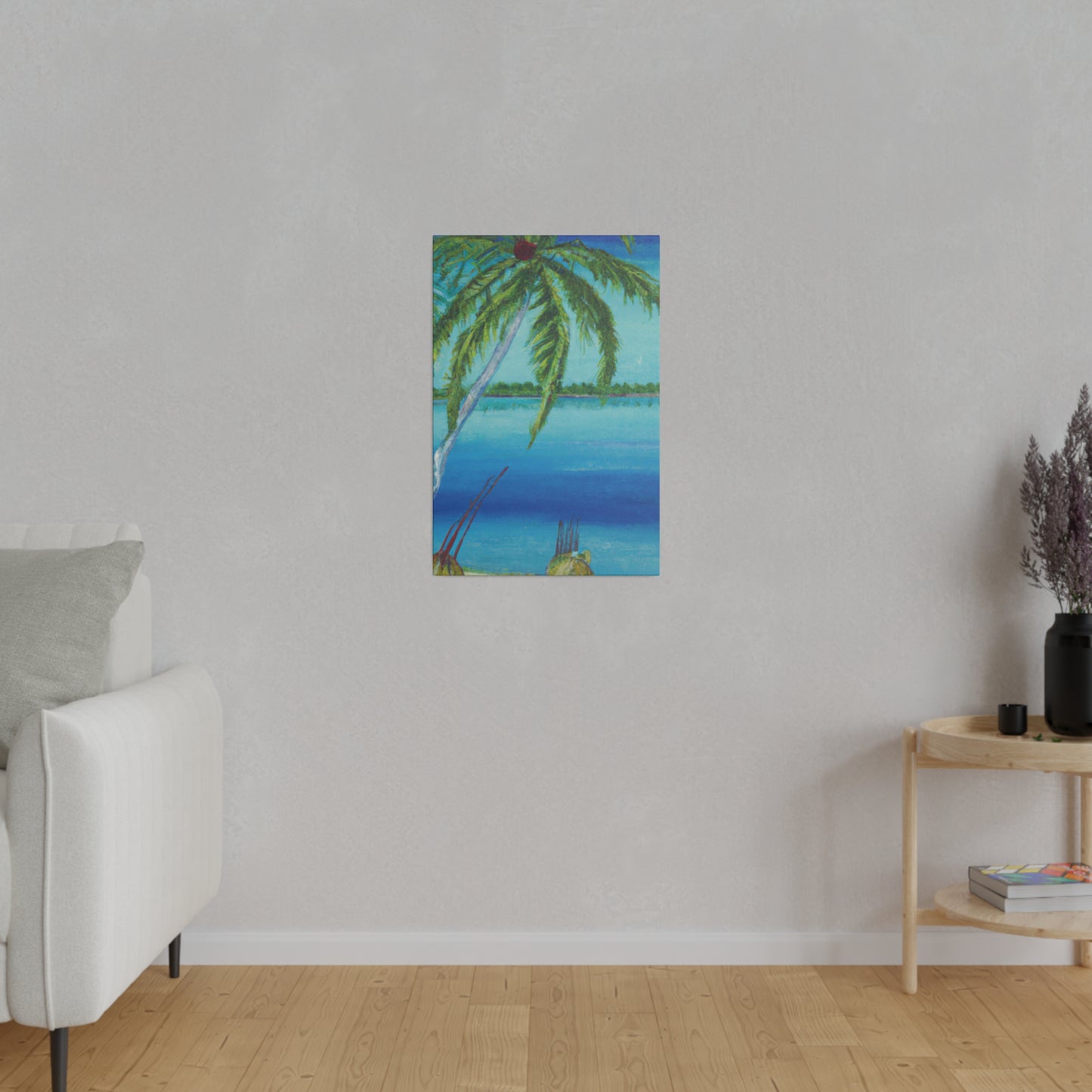 6874M - Bahamas Ocean Painting Print | Bahamas | Ocean | Beach | Poster | Home Decor | Wall Art | Canvas