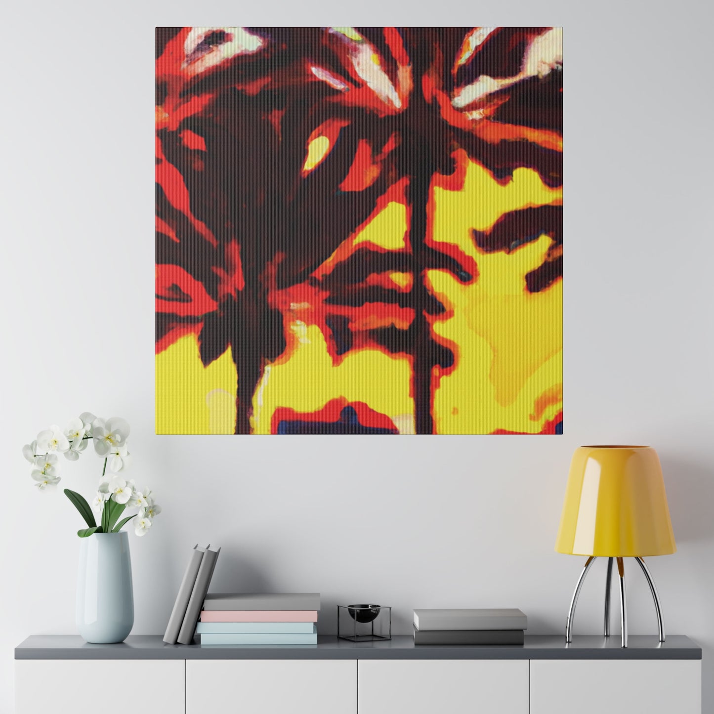 3133X - Miami Beach Sunset Painting Print | Miami | Beach | Sunset | Poster | Home Decor | Wall Art | Canvas