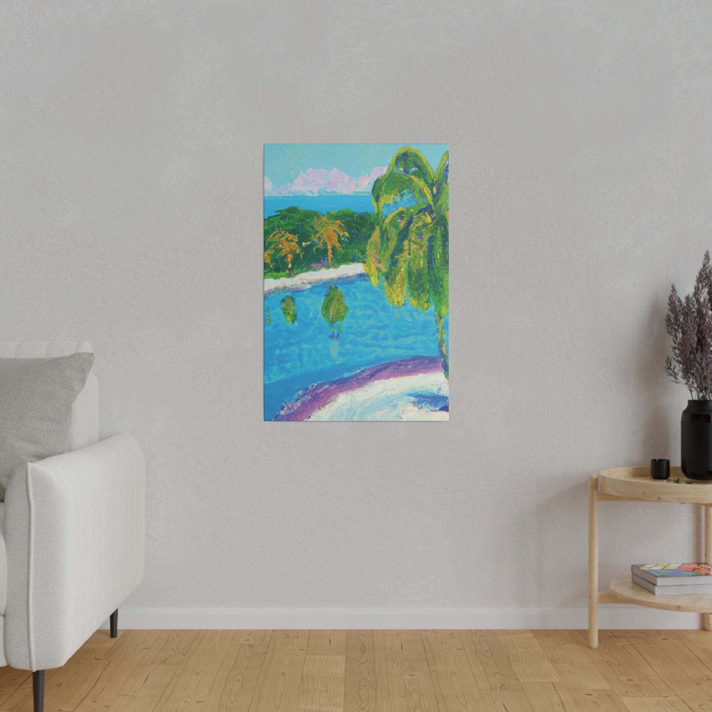 3281F - Bahamas Ocean Painting Print | Bahamas | Ocean | Beach | Poster | Home Decor | Wall Art | Canvas