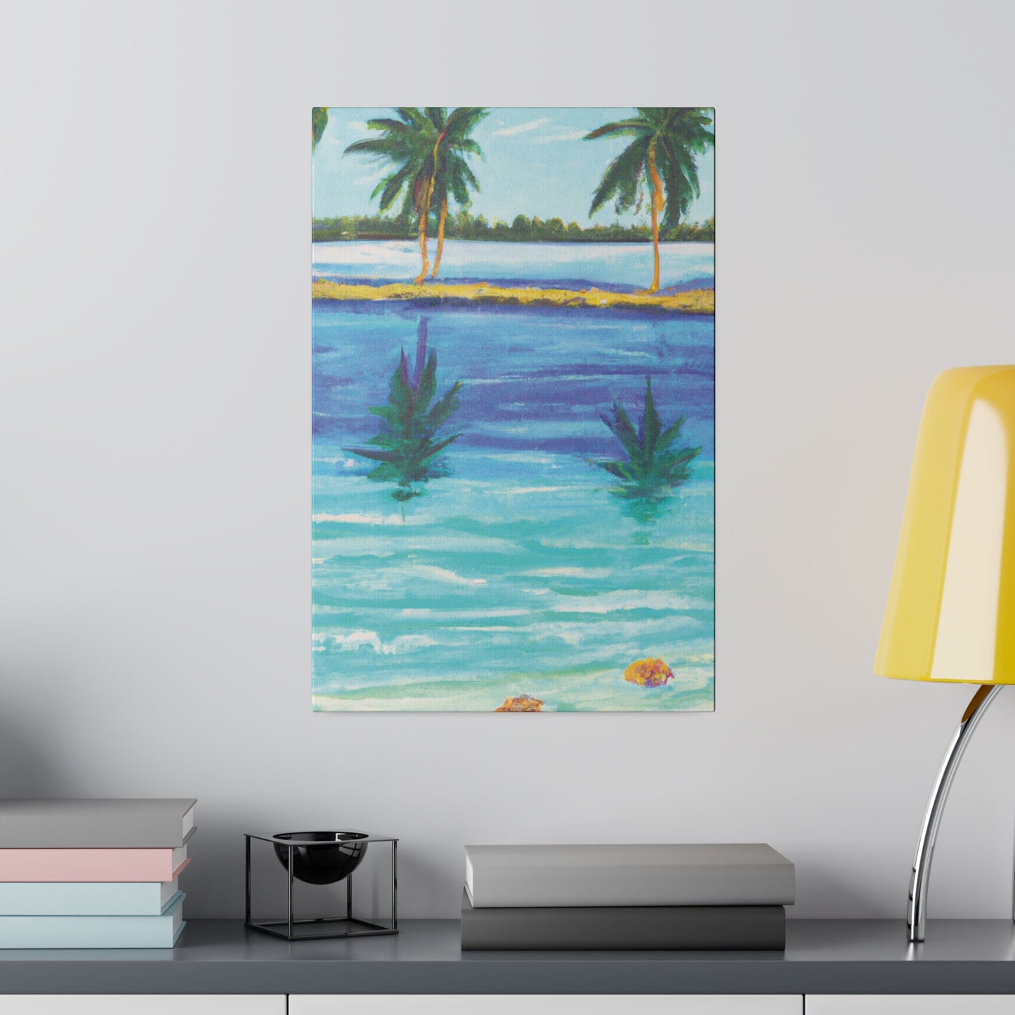 9768P - Bahamas Ocean Painting Print | Bahamas | Ocean | Beach | Poster | Home Decor | Wall Art | Canvas