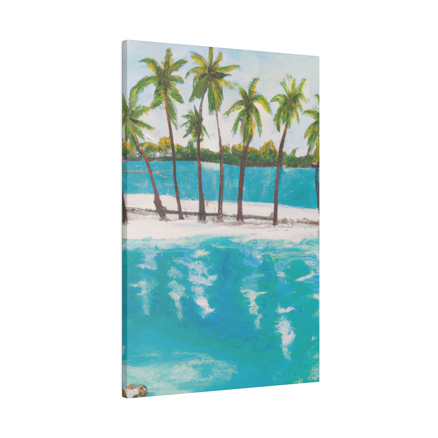 8045G - Bahamas Ocean Painting Print | Bahamas | Ocean | Beach | Poster | Home Decor | Wall Art | Canvas