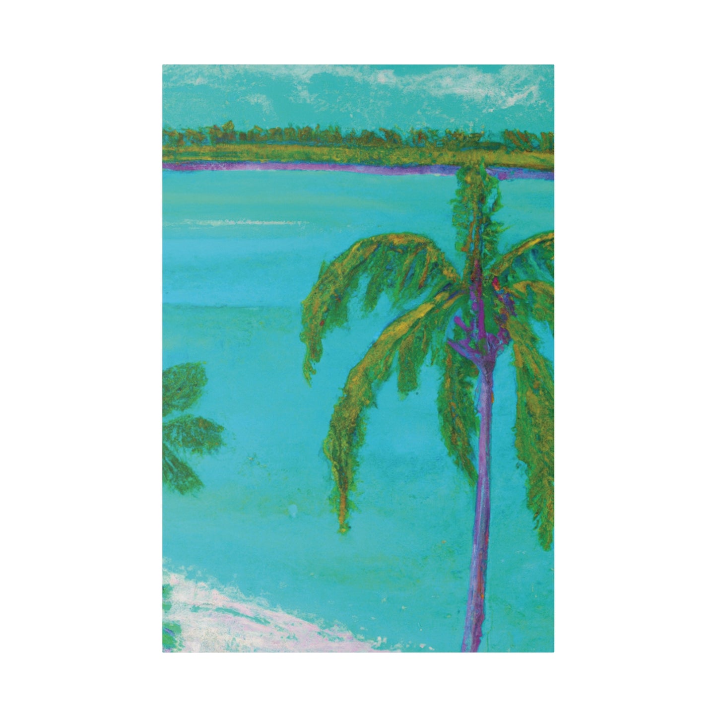 8170U - Bahamas Ocean Painting Print | Bahamas | Ocean | Beach | Poster | Home Decor | Wall Art | Canvas