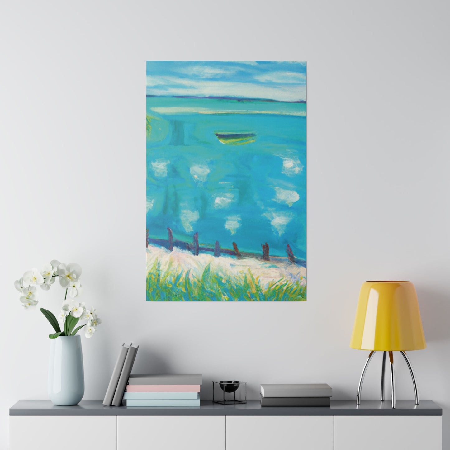 7993C - Bahamas Ocean Painting Print | Bahamas | Ocean | Beach | Poster | Home Decor | Wall Art | Canvas