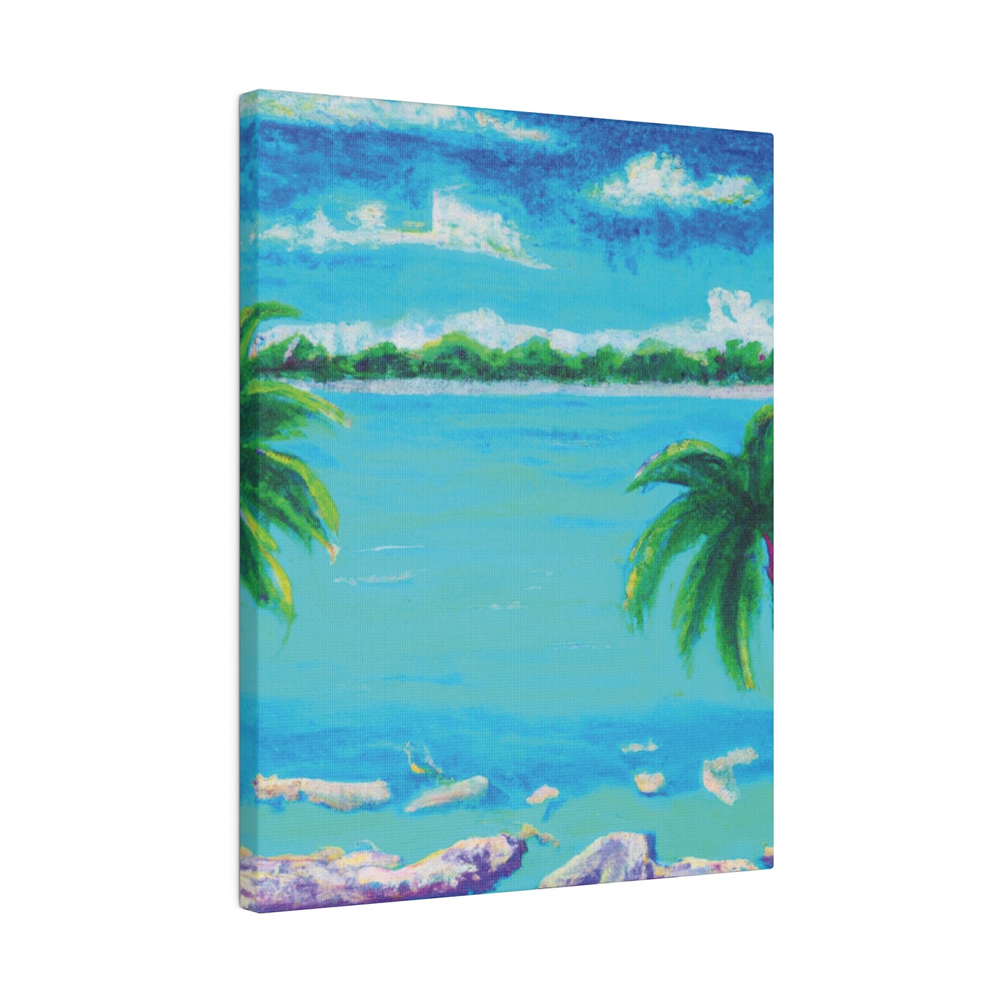 9293Y - Bahamas Ocean Painting Print | Bahamas | Ocean | Beach | Poster | Home Decor | Wall Art | Canvas