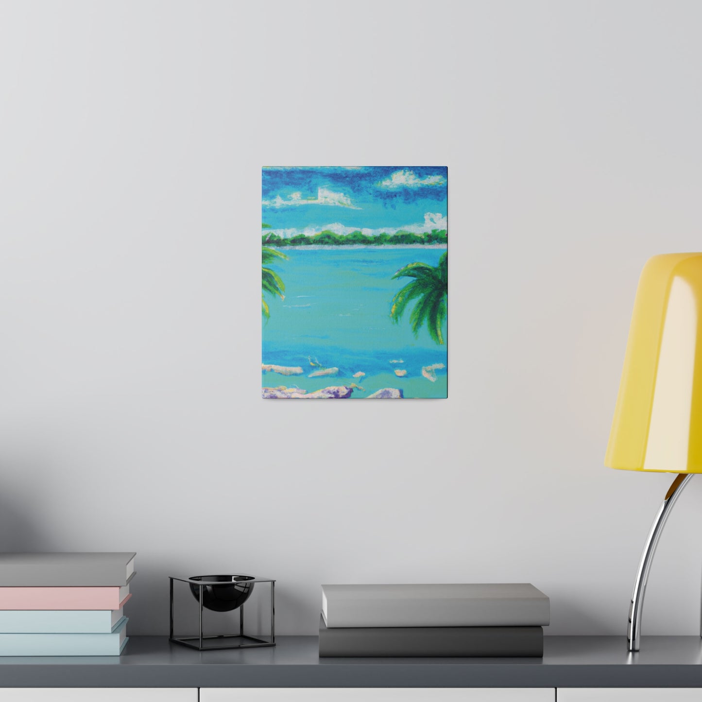 9293Y - Bahamas Ocean Painting Print | Bahamas | Ocean | Beach | Poster | Home Decor | Wall Art | Canvas