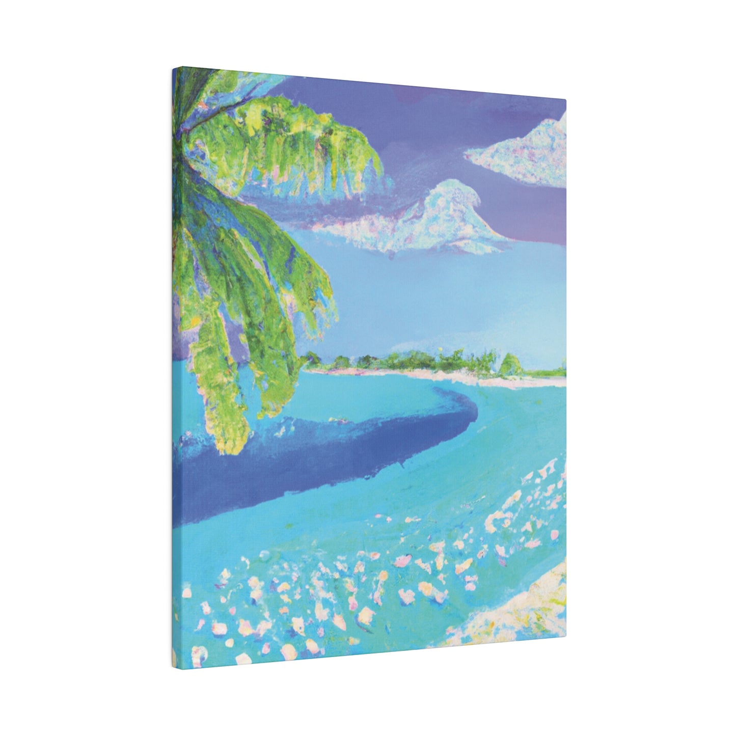 9792F - Bahamas Ocean Painting Print | Bahamas | Ocean | Beach | Poster | Home Decor | Wall Art | Canvas