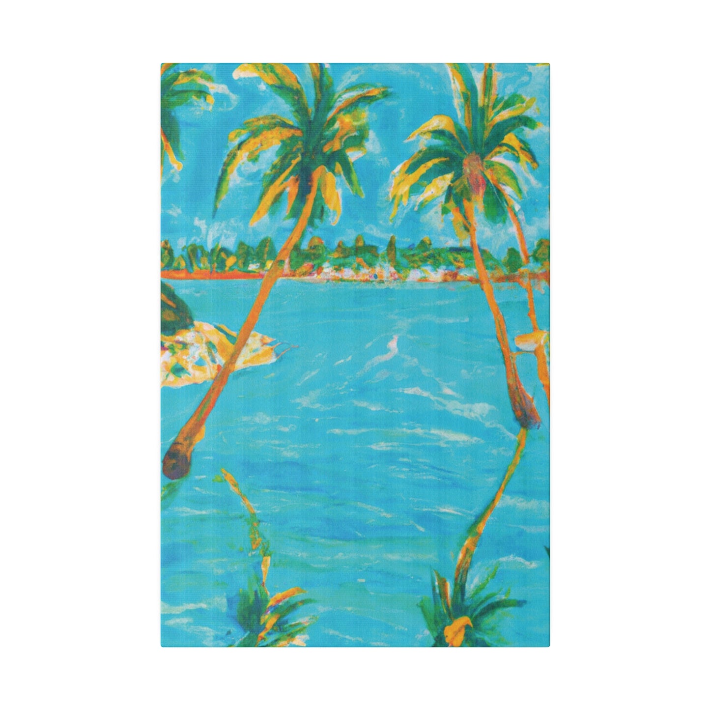 4338G - Bahamas Ocean Painting Print | Bahamas | Ocean | Beach | Poster | Home Decor | Wall Art | Canvas