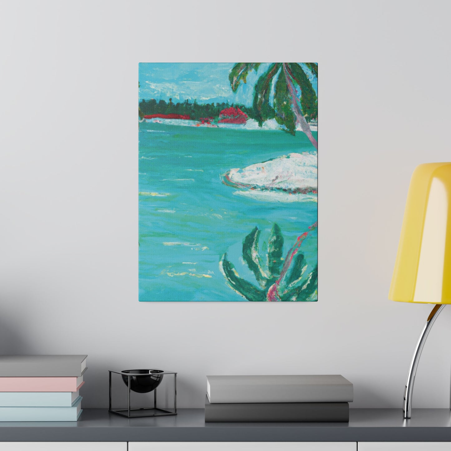 7090Z - Bahamas Ocean Painting Print | Bahamas | Ocean | Beach | Poster | Home Decor | Wall Art | Canvas