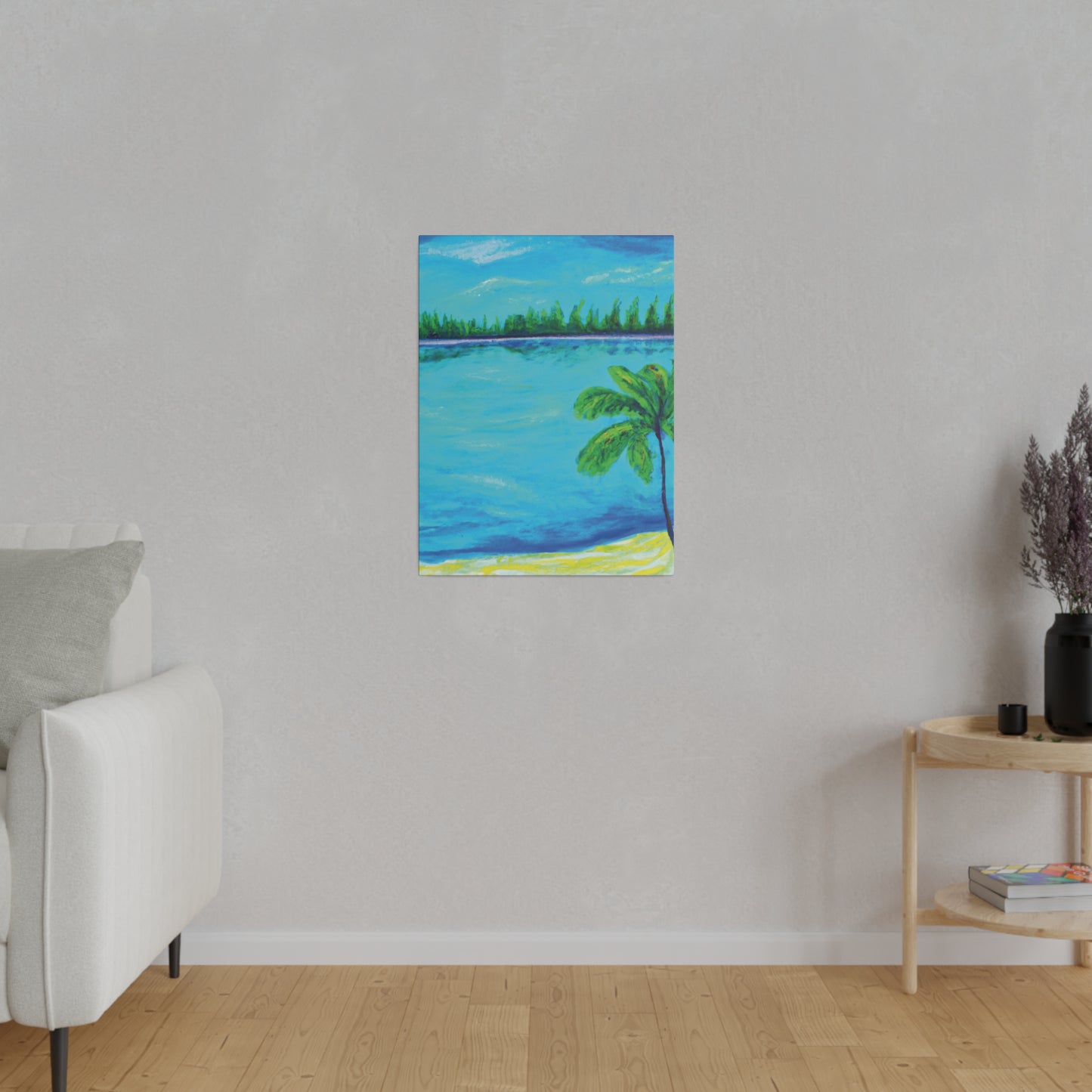 7122L - Bahamas Ocean Painting Print | Bahamas | Ocean | Beach | Poster | Home Decor | Wall Art | Canvas