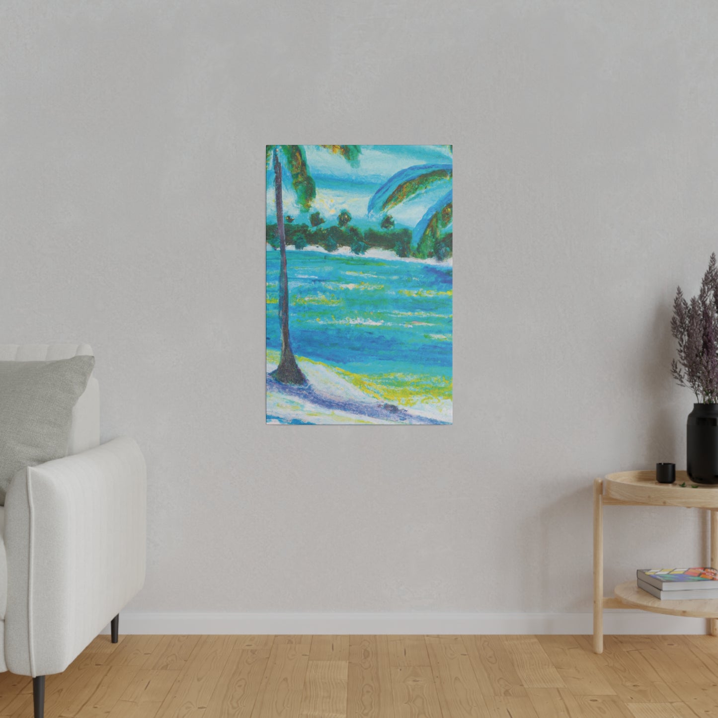 5874R - Bahamas Ocean Painting Print | Bahamas | Ocean | Beach | Poster | Home Decor | Wall Art | Canvas