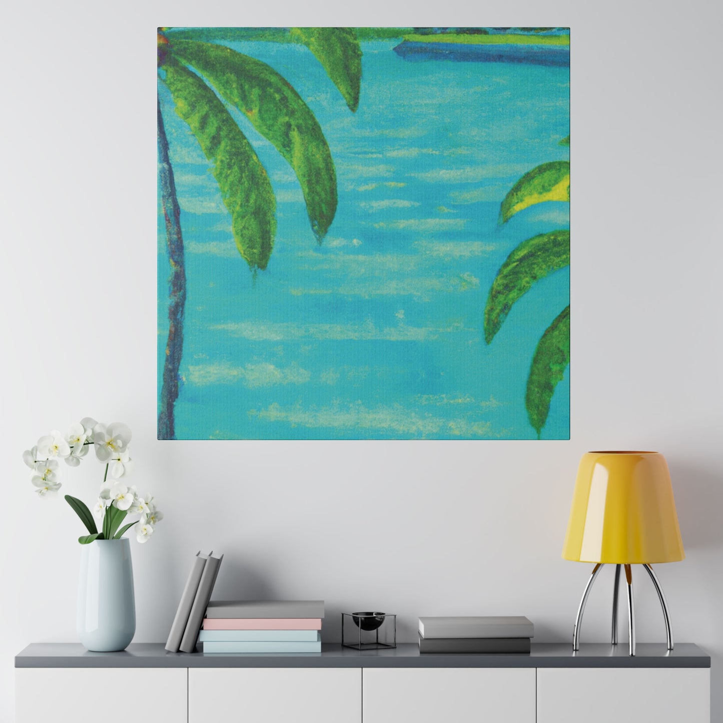 3184O - Bahamas Ocean Painting Print | Bahamas | Ocean | Beach | Poster | Home Decor | Wall Art | Canvas