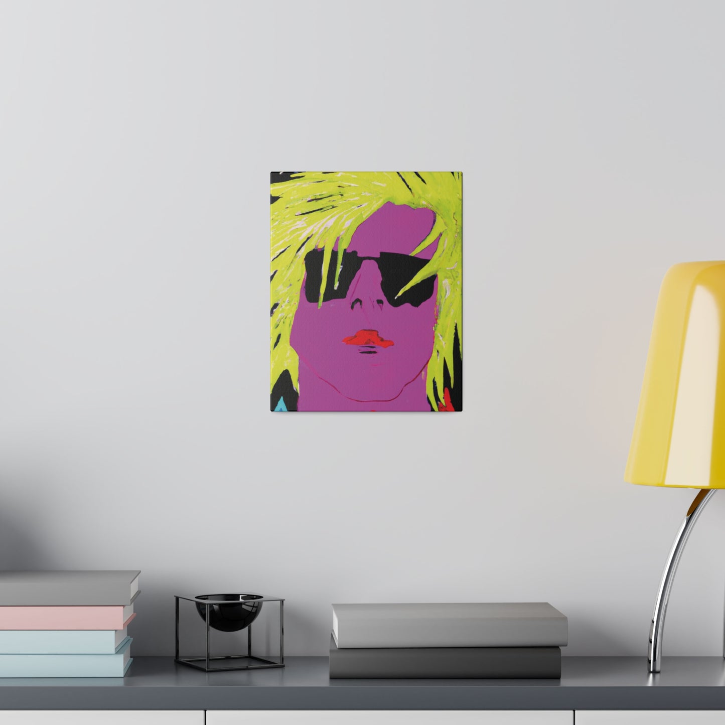 3271U - Rockstar Painting Print | Face | Abstract | Poster | Home Decor | Wall Art | Music Art | Canvas