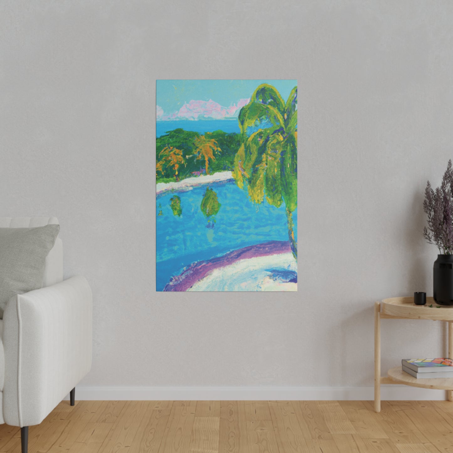 3281F - Bahamas Ocean Painting Print | Bahamas | Ocean | Beach | Poster | Home Decor | Wall Art | Canvas