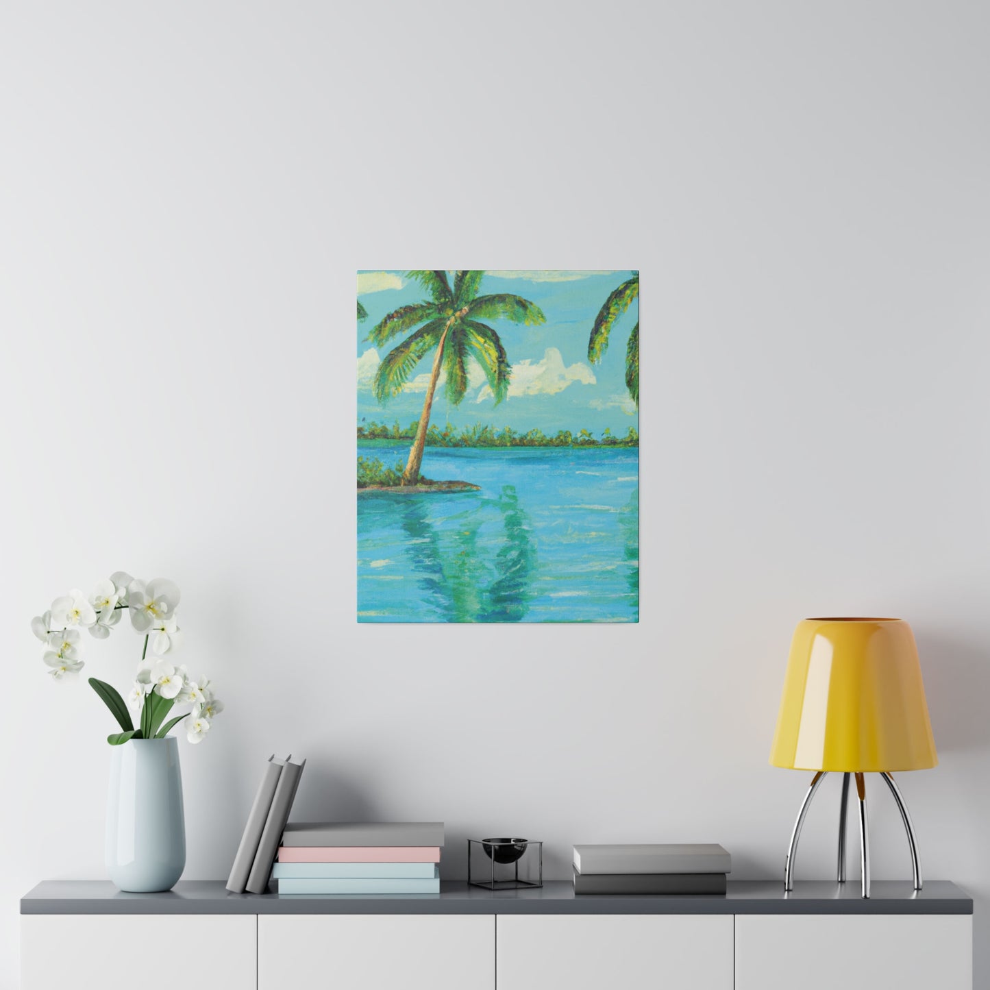 8276T - Bahamas Ocean Painting Print | Bahamas | Ocean | Beach | Poster | Home Decor | Wall Art | Canvas