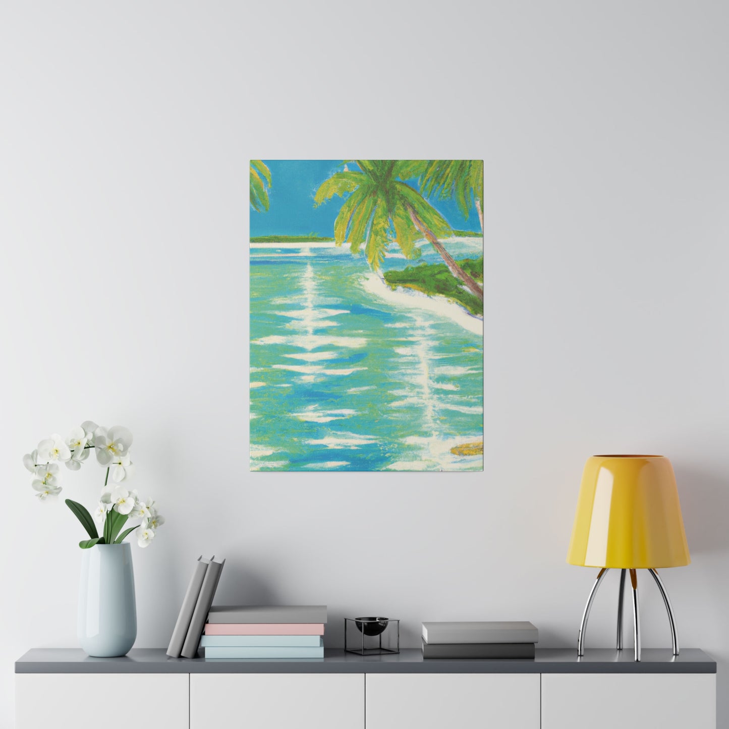 9482A - Bahamas Ocean Painting Print | Bahamas | Ocean | Beach | Poster | Home Decor | Wall Art | Canvas