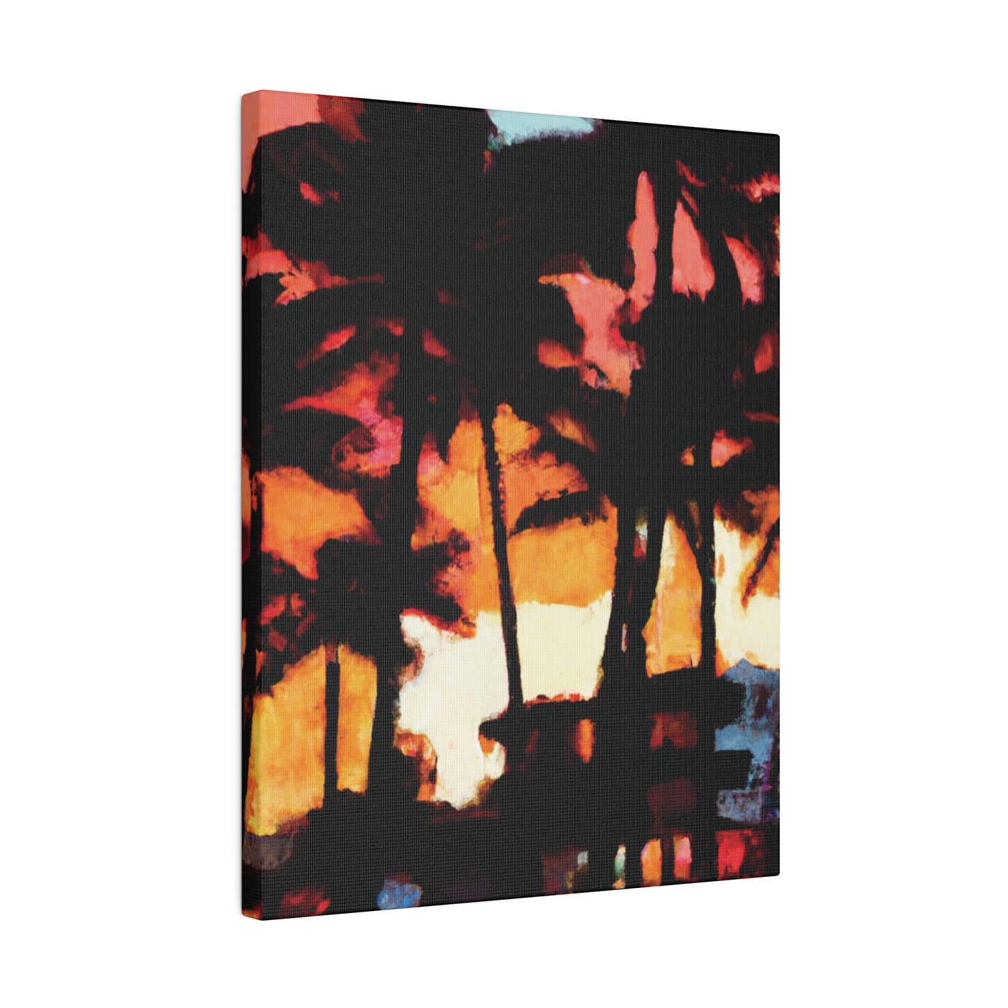 8498K - Miami Beach Sunset Painting Print | Miami | Beach | Sunset | Poster | Home Decor | Wall Art | Canvas