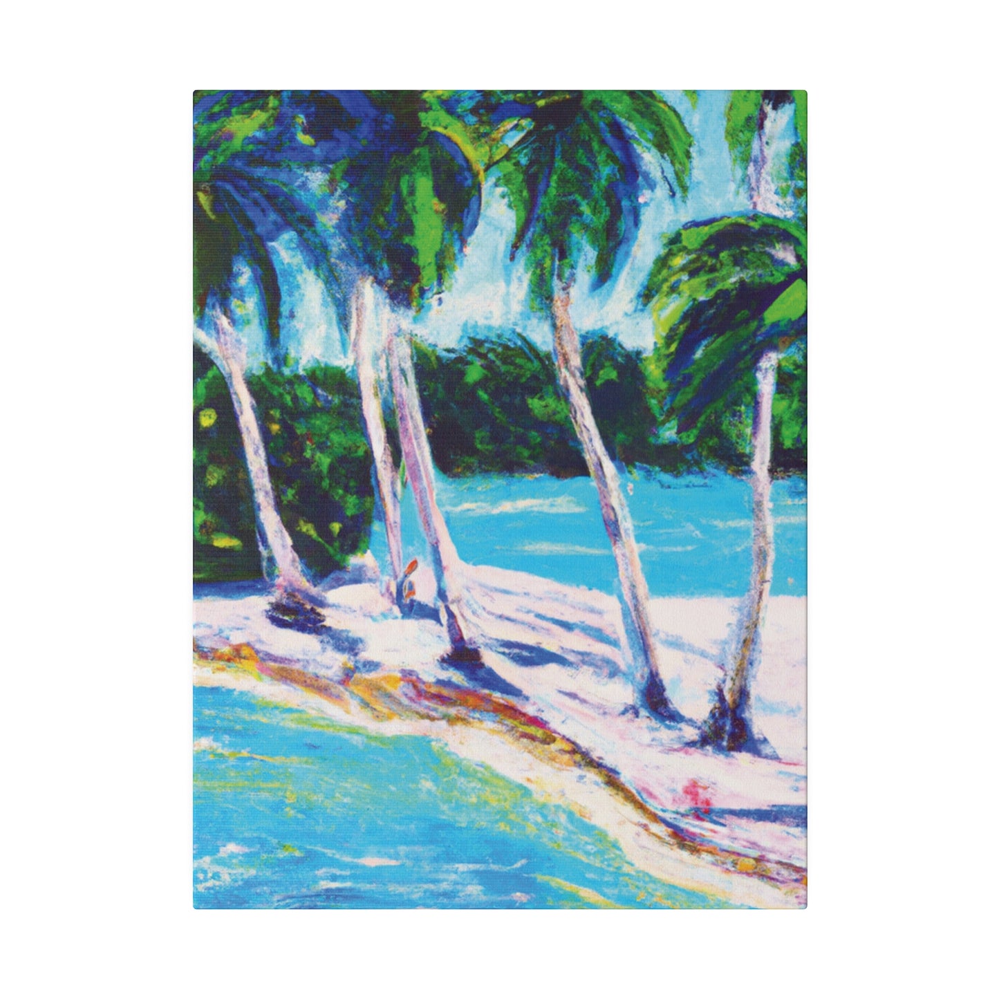 4567L - Bahamas Ocean Painting Print | Bahamas | Ocean | Beach | Poster | Home Decor | Wall Art | Canvas