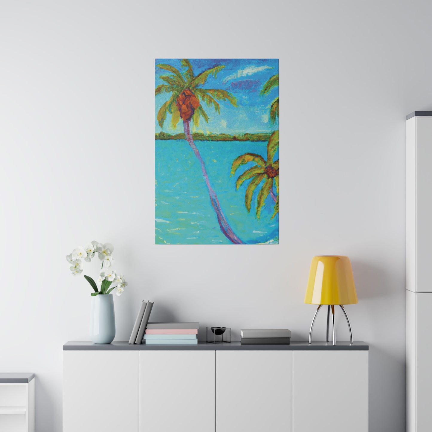 4676F - Bahamas Ocean Painting Print | Bahamas | Ocean | Beach | Poster | Home Decor | Wall Art | Canvas