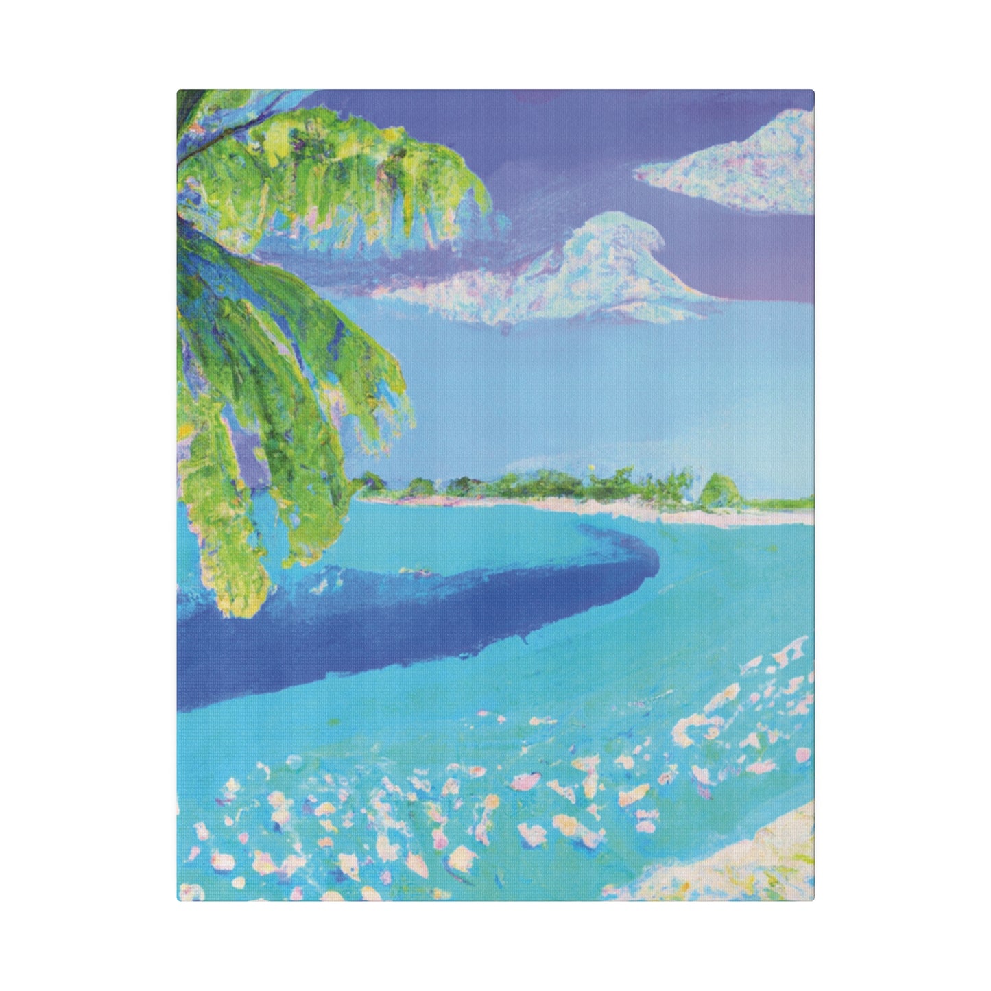 9792F - Bahamas Ocean Painting Print | Bahamas | Ocean | Beach | Poster | Home Decor | Wall Art | Canvas