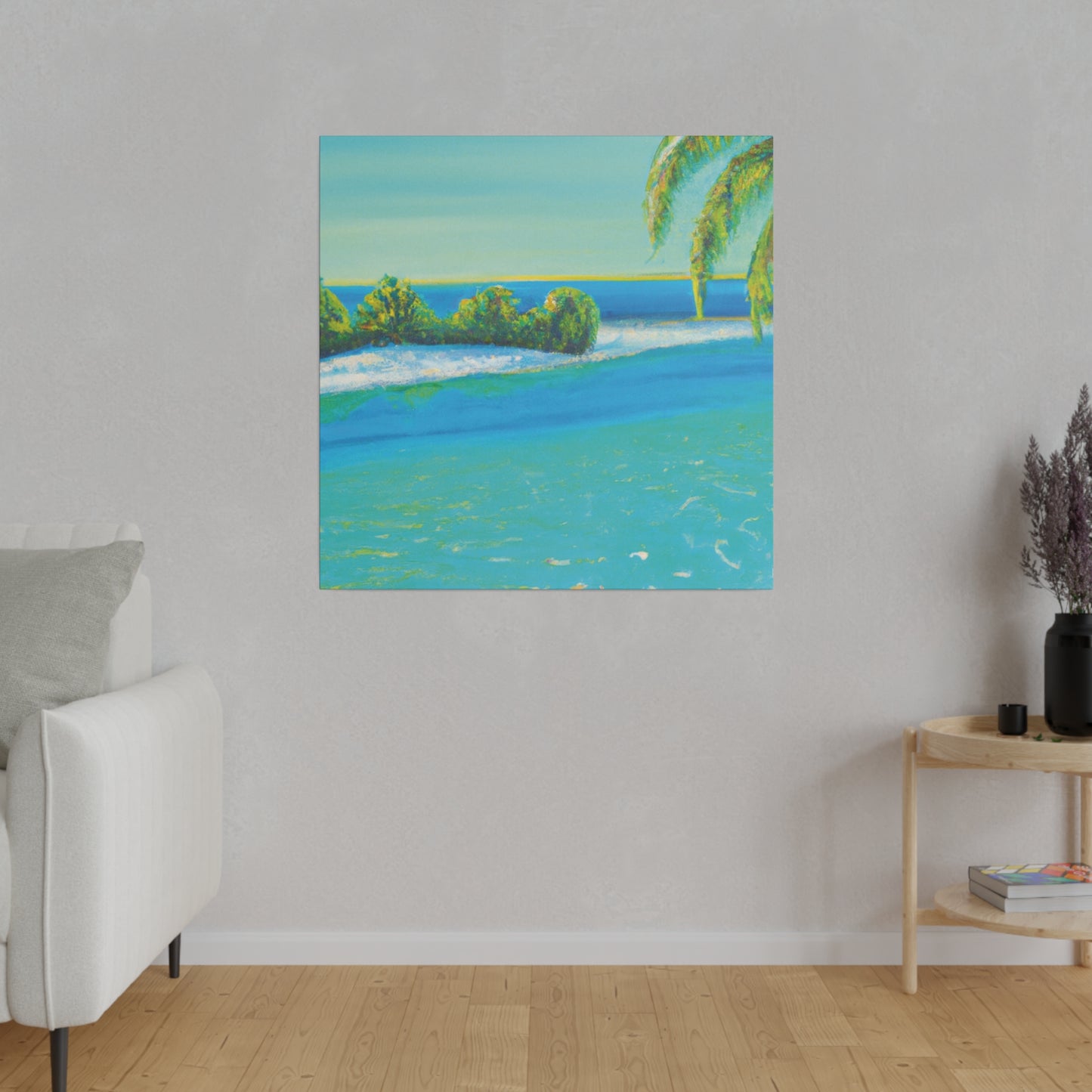 5234Y - Bahamas Ocean Painting Print | Bahamas | Ocean | Beach | Poster | Home Decor | Wall Art | Canvas