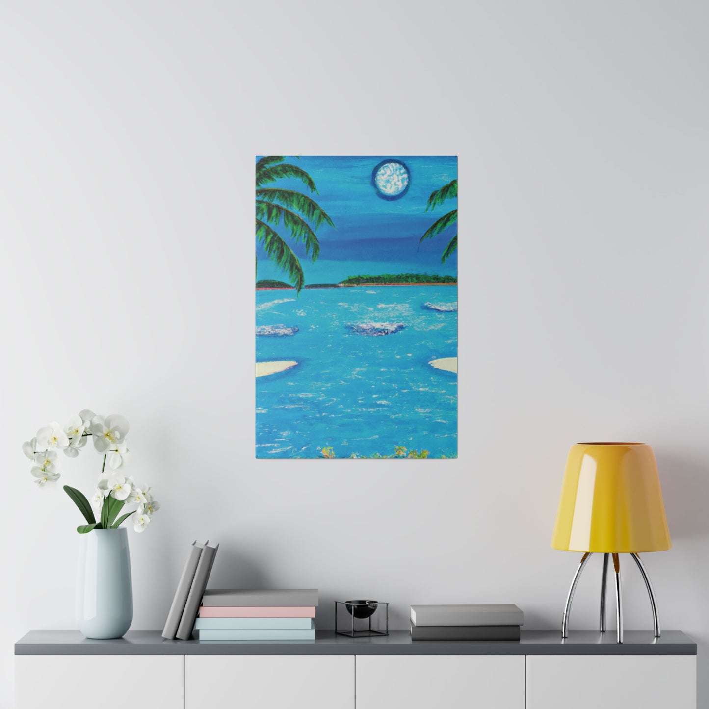 7239Z - Bahamas Ocean Painting Print | Bahamas | Ocean | Beach | Poster | Home Decor | Wall Art | Canvas