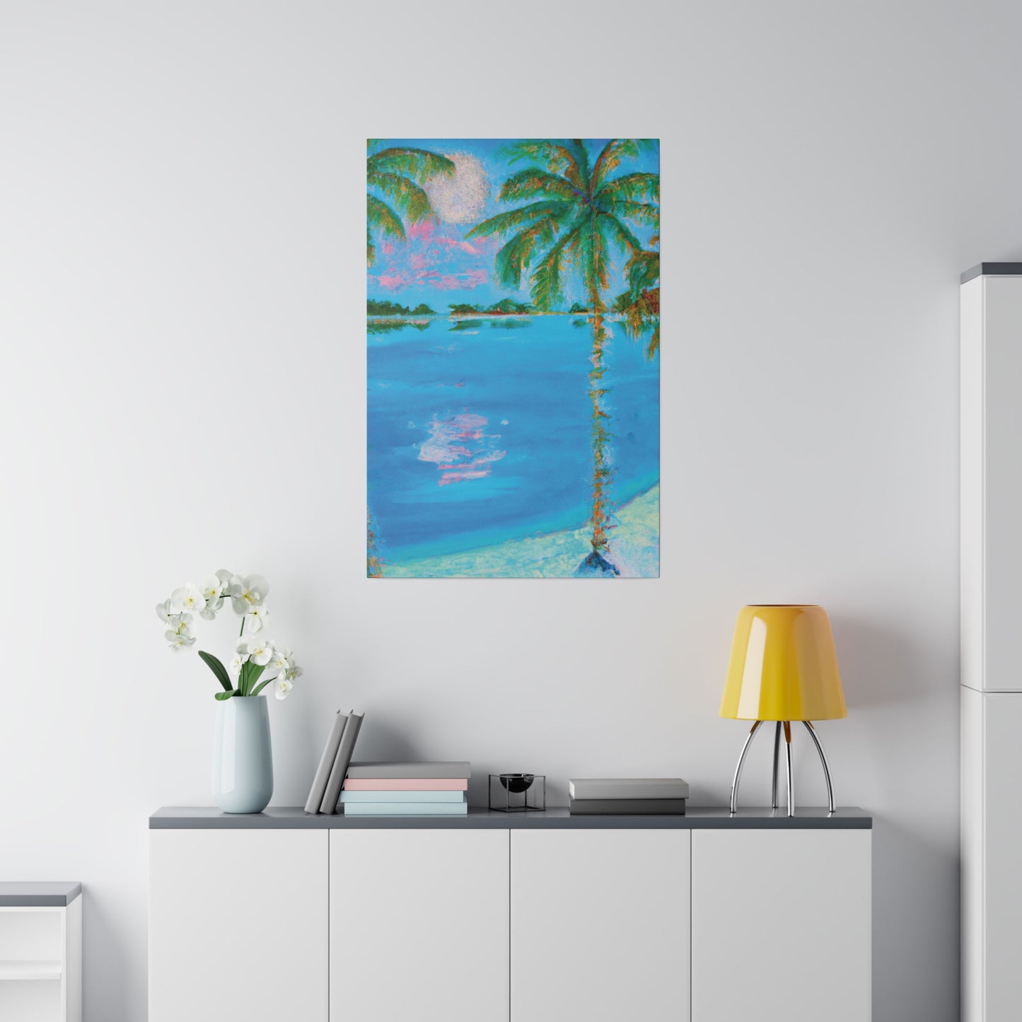 7853V - Bahamas Ocean Painting Print | Bahamas | Ocean | Beach | Poster | Home Decor | Wall Art | Canvas