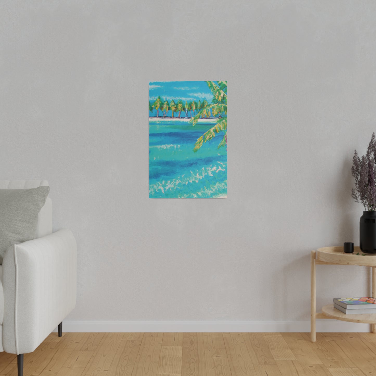 6000X - Bahamas Ocean Painting Print | Bahamas | Ocean | Beach | Poster | Home Decor | Wall Art | Canvas