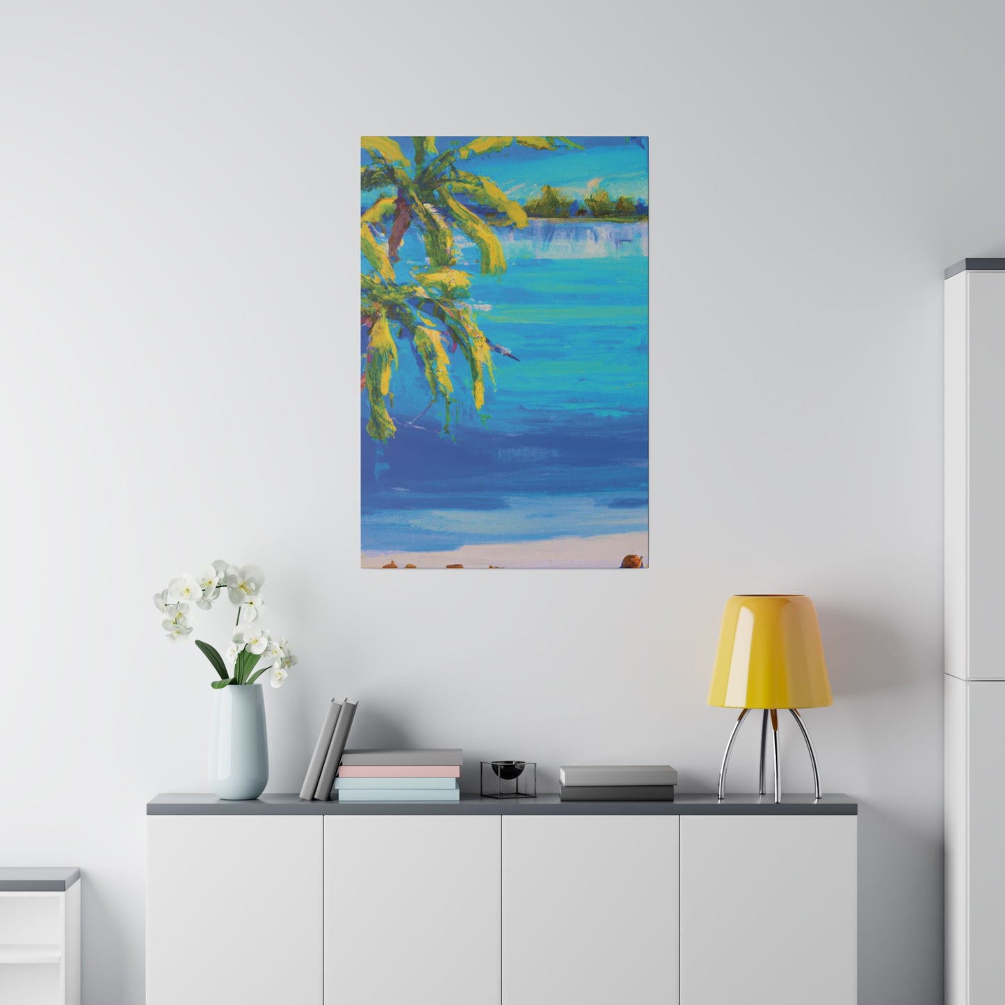 117I - Bahamas Ocean Painting Print | Bahamas | Ocean | Beach | Poster | Home Decor | Wall Art | Canvas