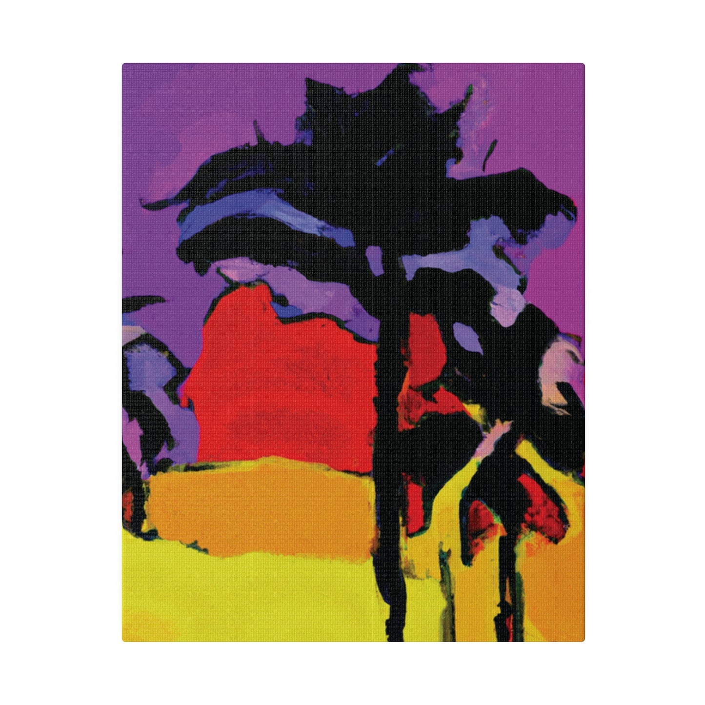 4854H - Miami Beach Sunset Painting Print | Miami | Beach | Sunset | Poster | Home Decor | Wall Art | Canvas