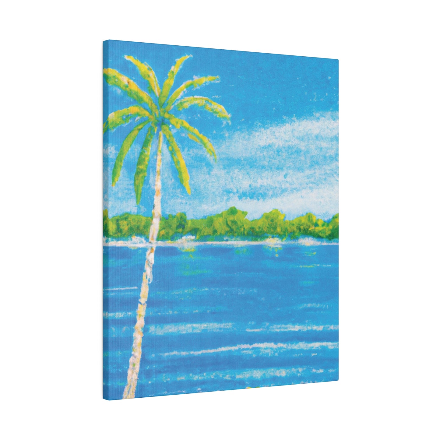 9803Q - Bahamas Ocean Painting Print | Bahamas | Ocean | Beach | Poster | Home Decor | Wall Art | Canvas