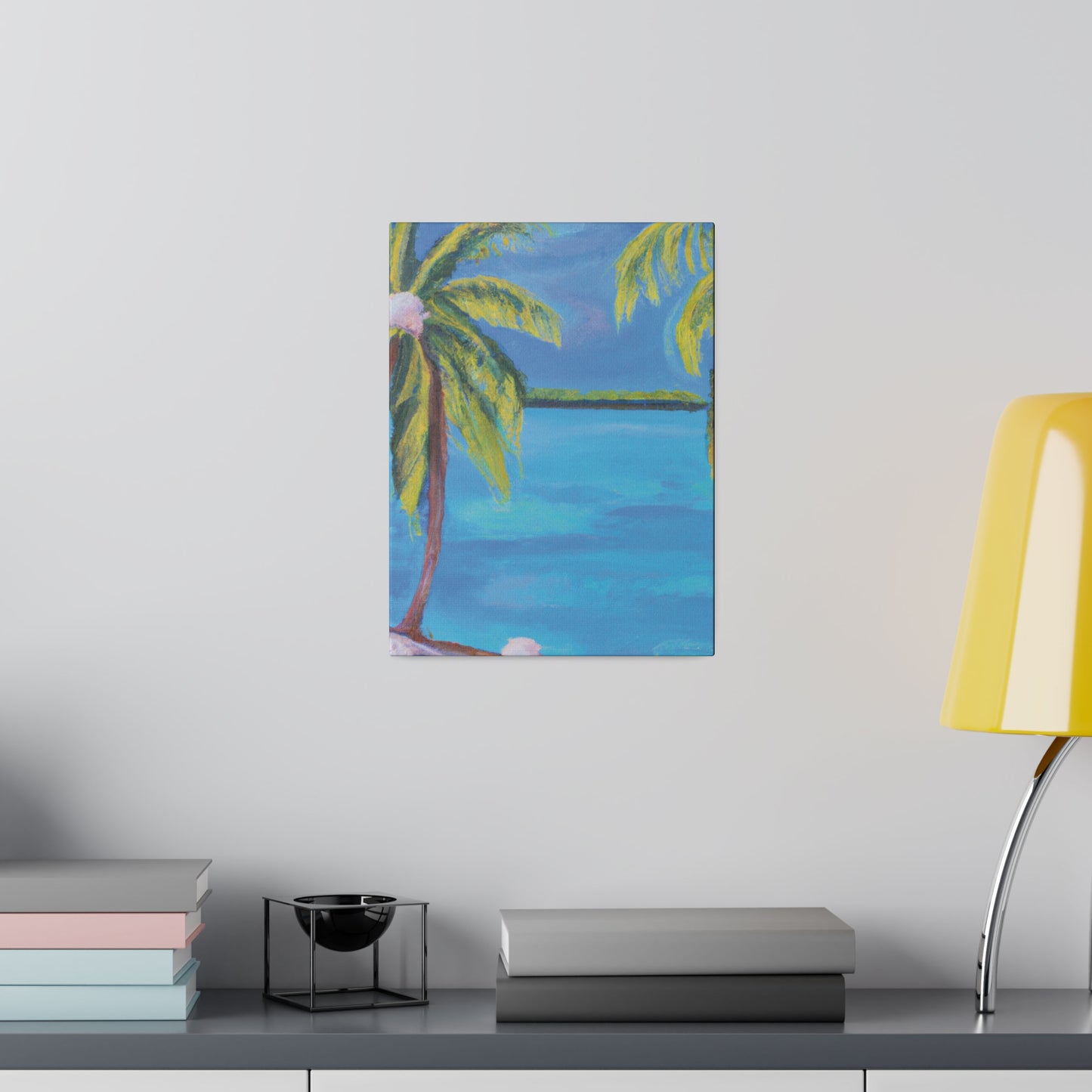 8164W - Bahamas Ocean Painting Print | Bahamas | Ocean | Beach | Poster | Home Decor | Wall Art | Canvas