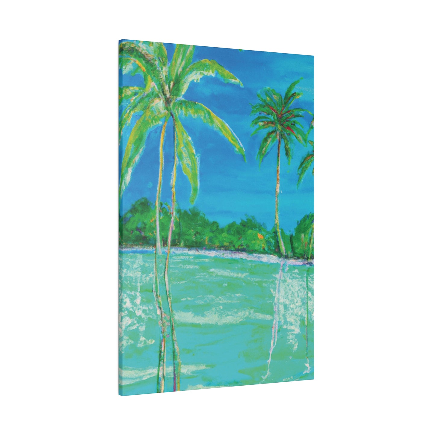 5185A - Bahamas Ocean Painting Print | Bahamas | Ocean | Beach | Poster | Home Decor | Wall Art | Canvas