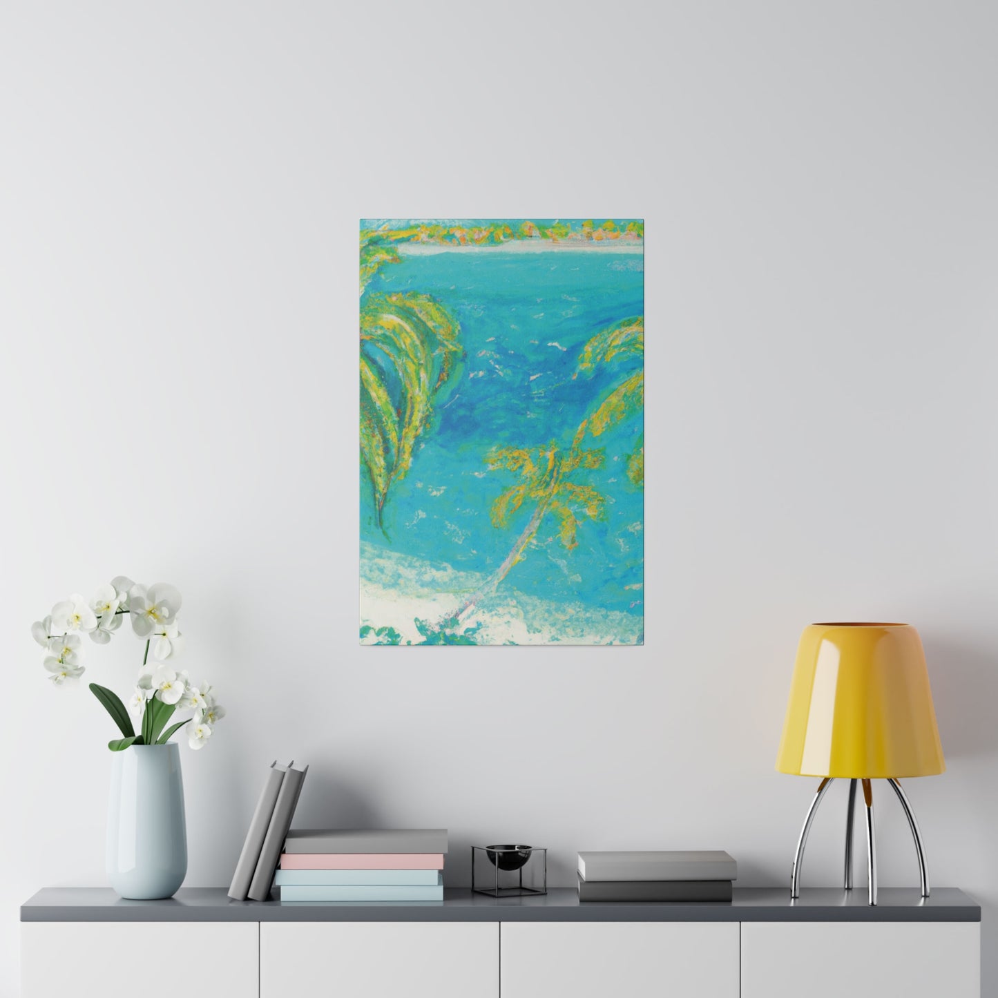 4342G - Bahamas Ocean Painting Print | Bahamas | Ocean | Beach | Poster | Home Decor | Wall Art | Canvas