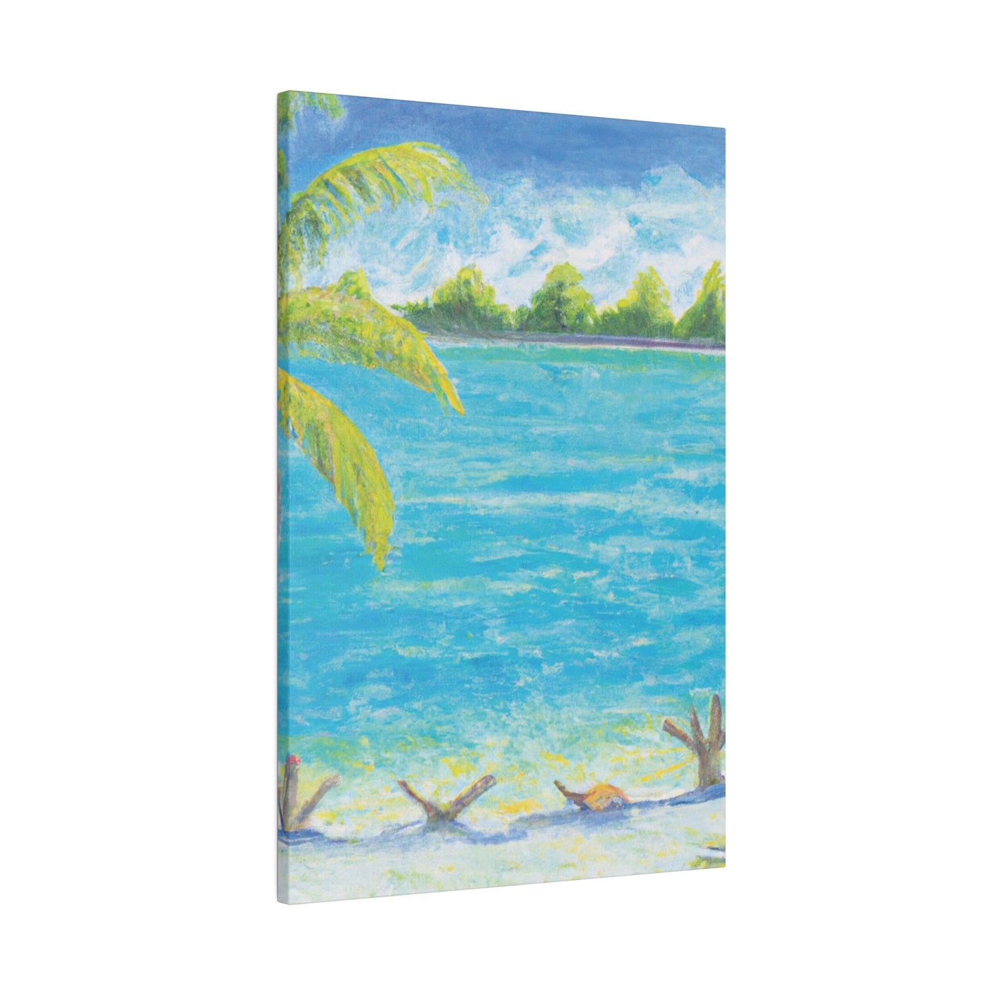 3007D - Bahamas Ocean Painting Print | Bahamas | Ocean | Beach | Poster | Home Decor | Wall Art | Canvas