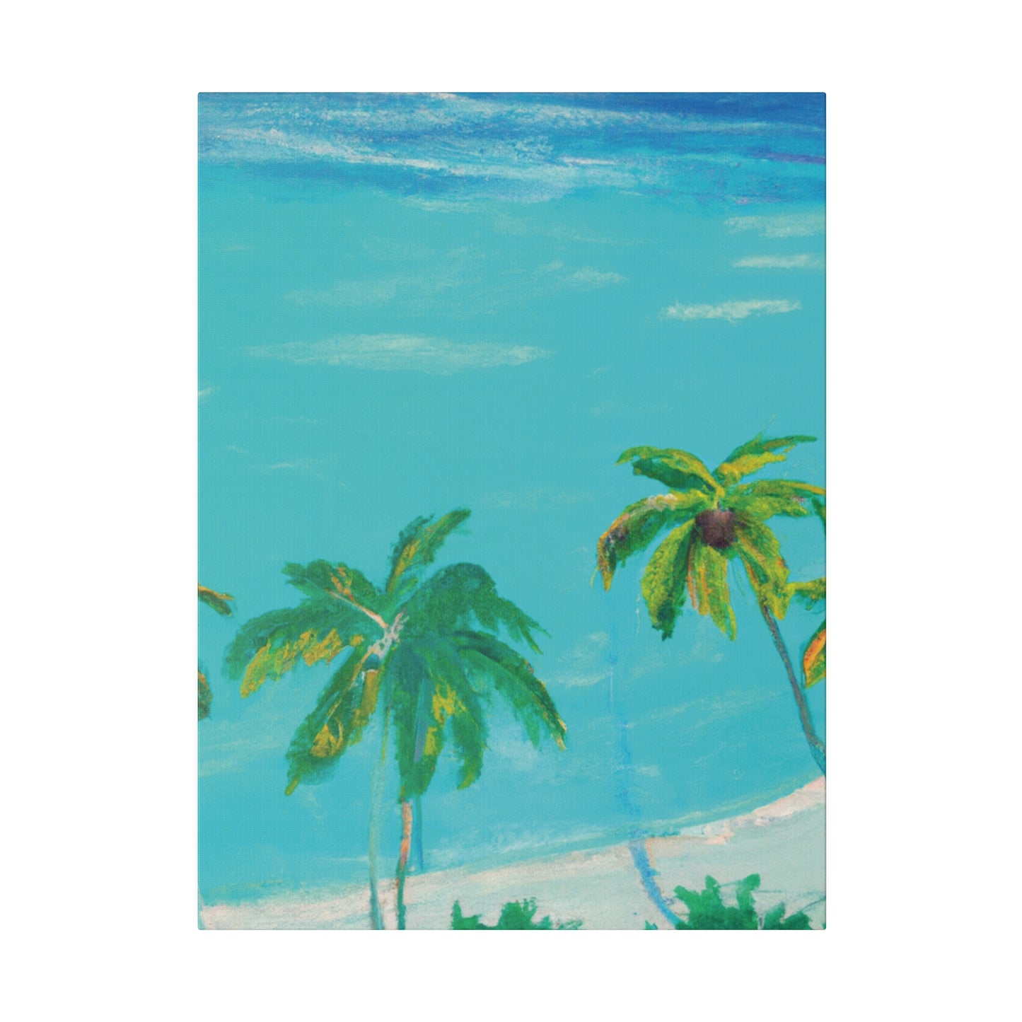 7383L - Bahamas Ocean Painting Print | Bahamas | Ocean | Beach | Poster | Home Decor | Wall Art | Canvas