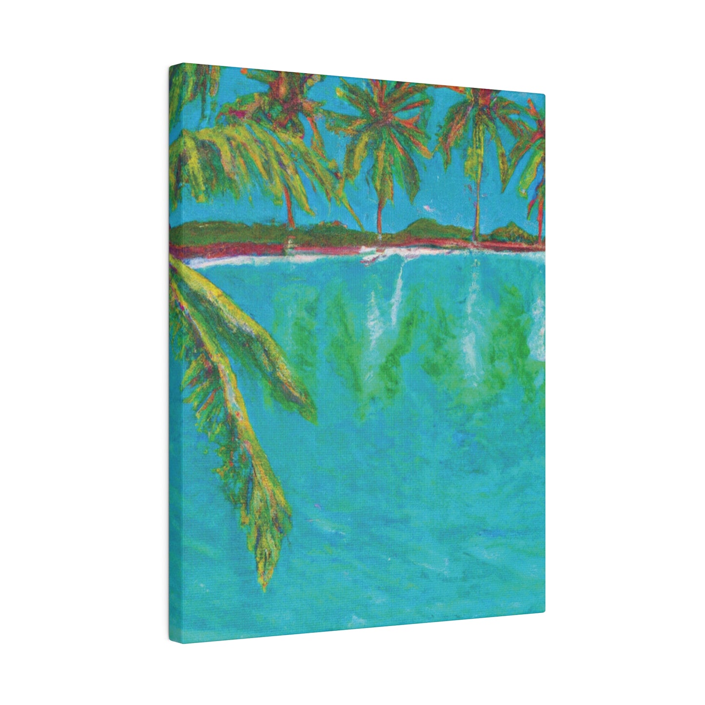 3255Q - Bahamas Ocean Painting Print | Bahamas | Ocean | Beach | Poster | Home Decor | Wall Art | Canvas