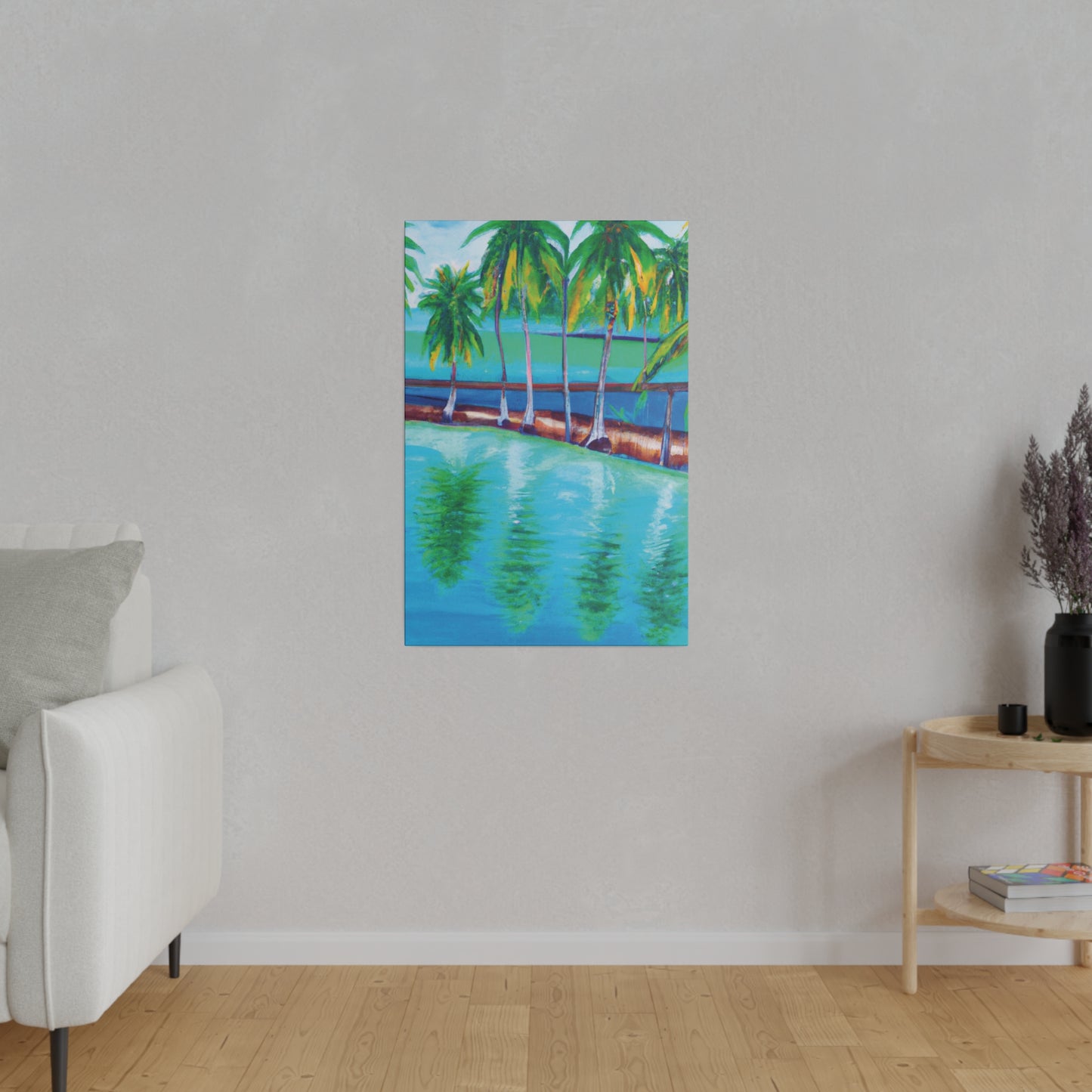 9214C - Bahamas Ocean Painting Print | Bahamas | Ocean | Beach | Poster | Home Decor | Wall Art | Canvas